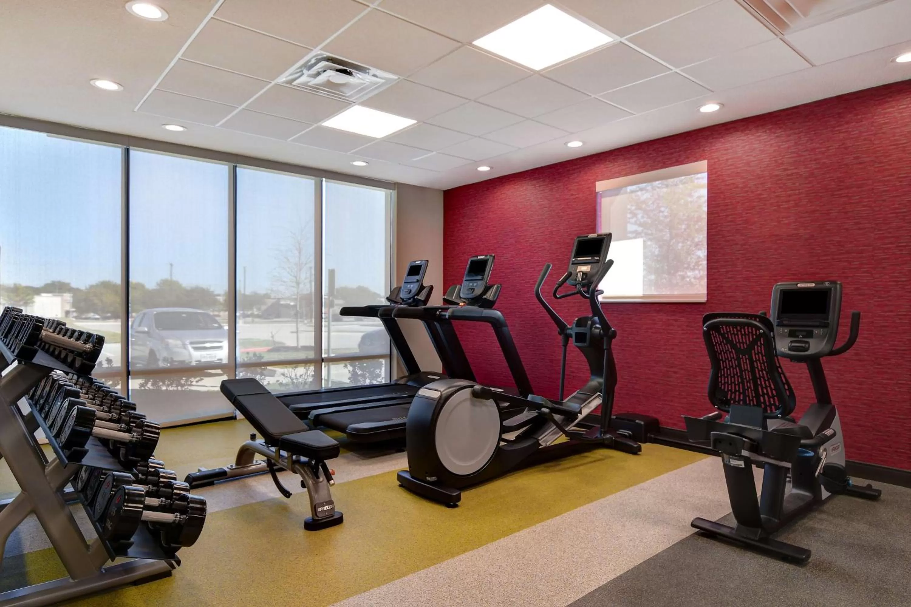 Fitness centre/facilities in Home2 Suites by Hilton North Plano Hwy 75