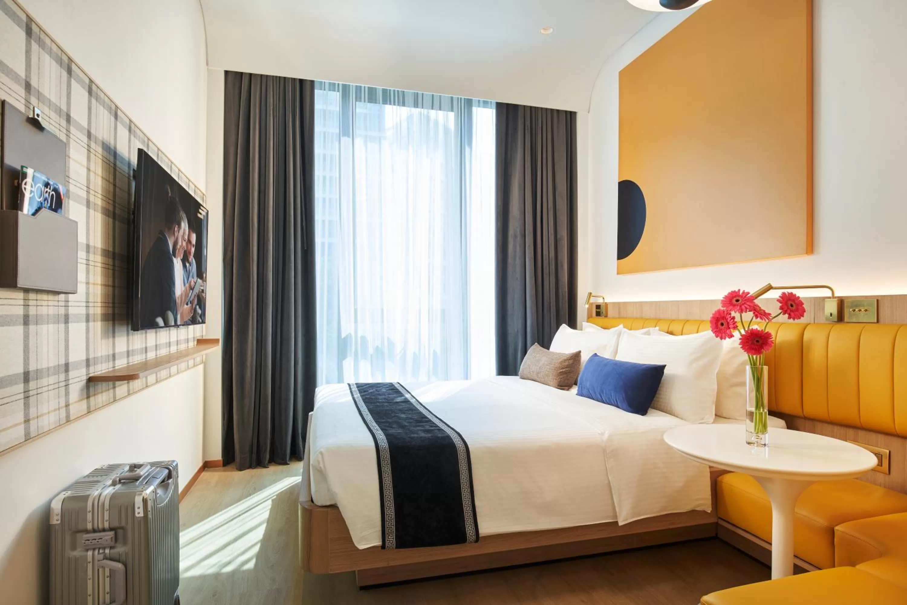 Bed in Citadines Connect City Centre Singapore