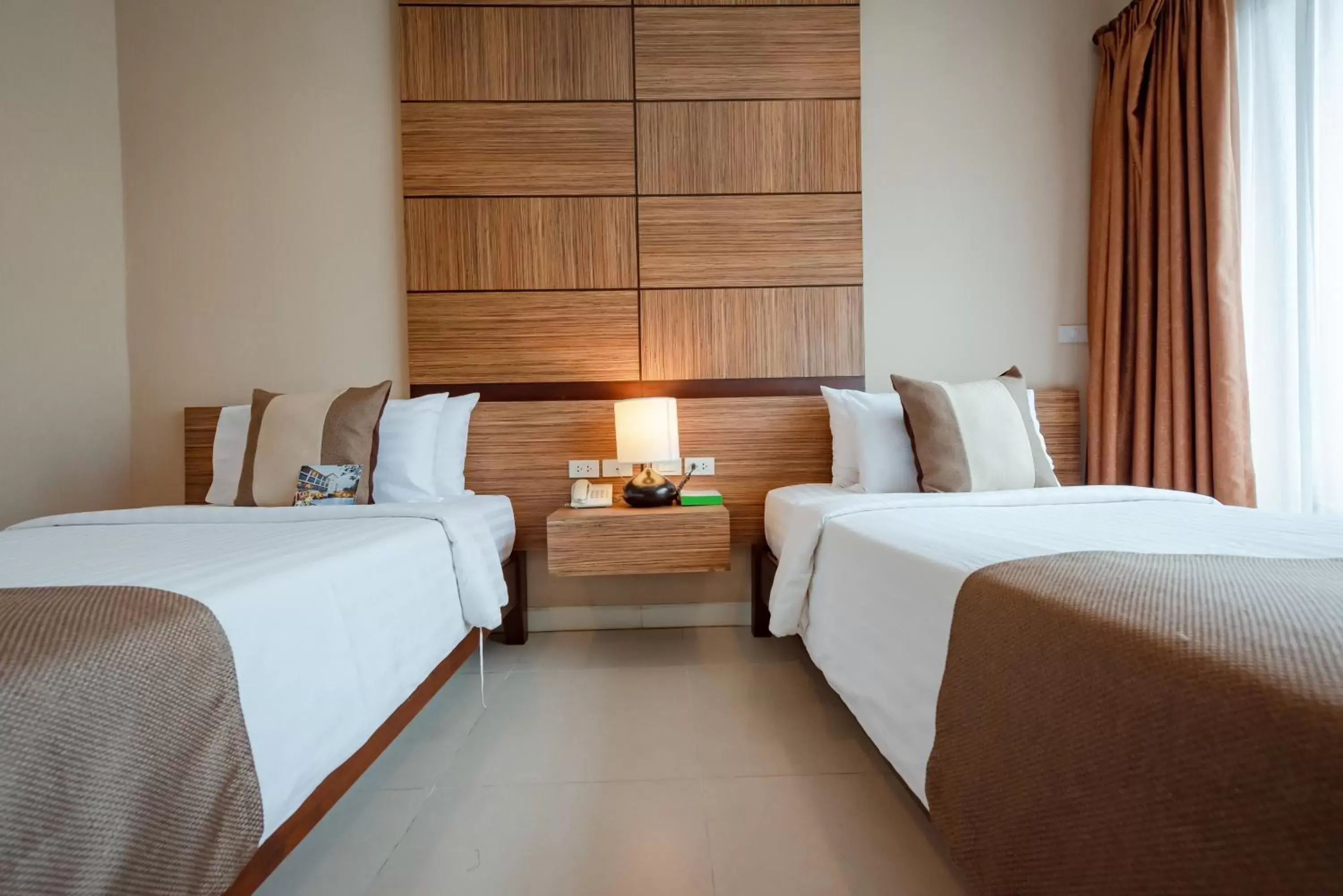 Bed in The Pannarai Hotel