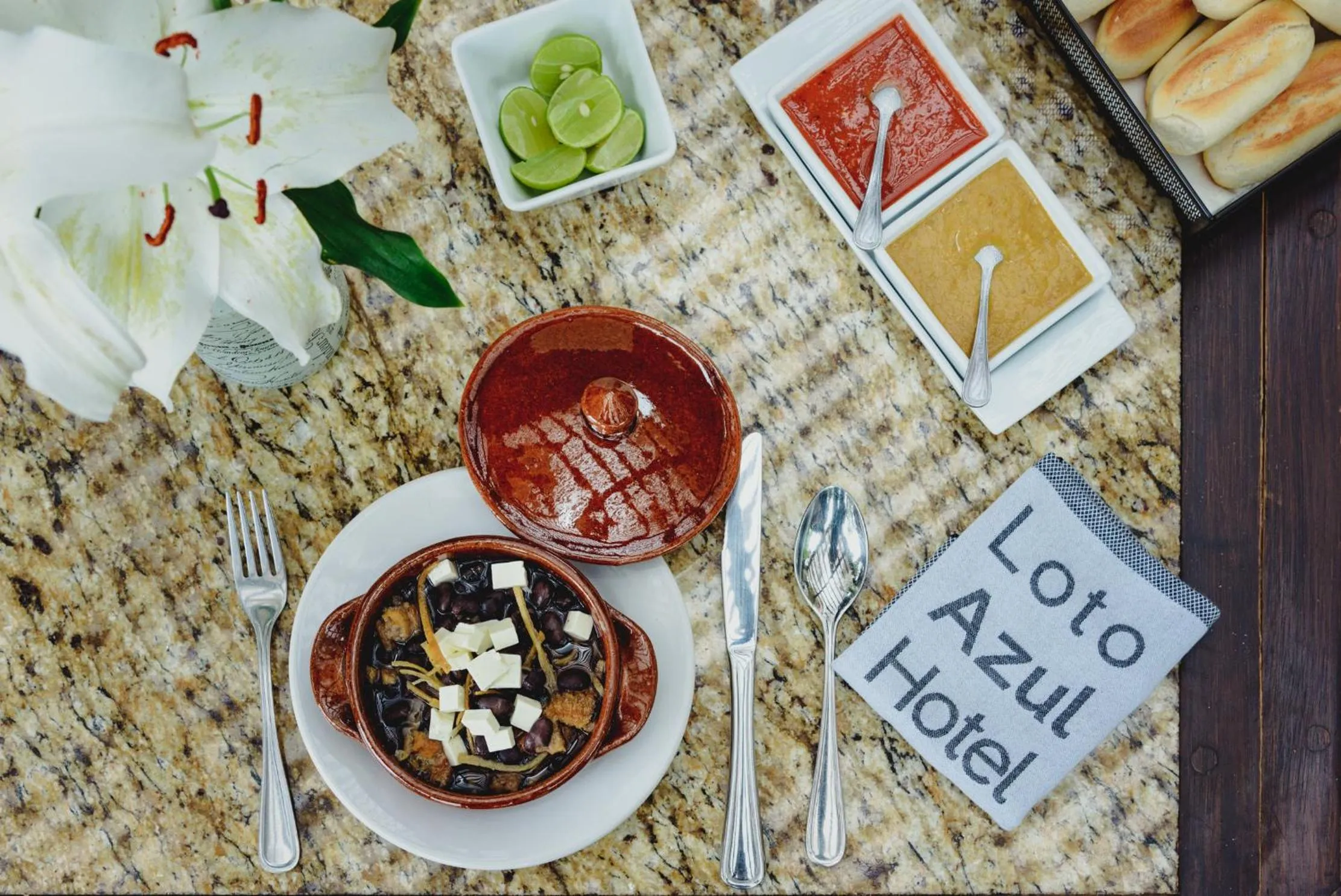 Breakfast in Loto Azul Resort & Spa