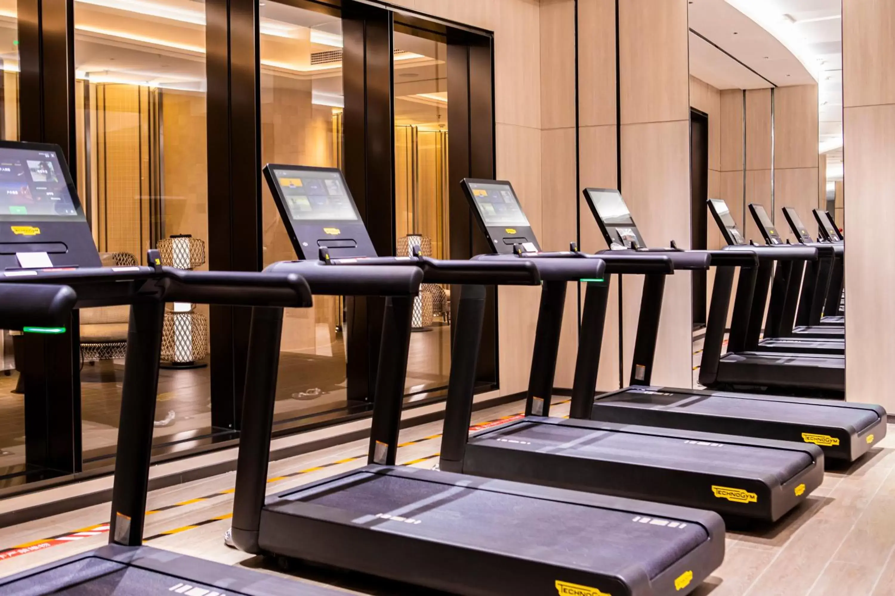 Fitness centre/facilities in Grand Hyatt Beijing