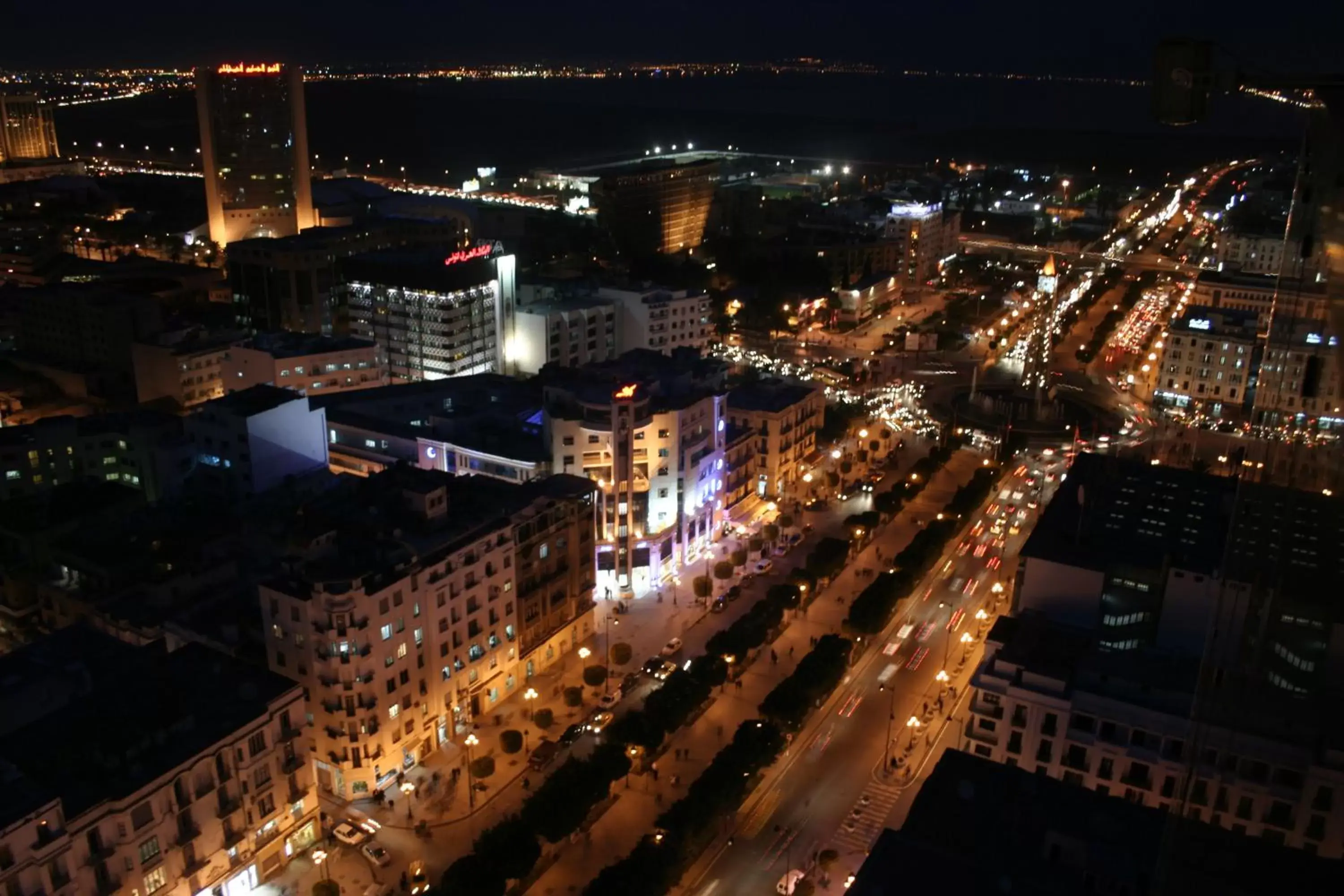 Bird's eye view in El Mouradi Hotel Africa Tunis Bird's eye view in El Mouradi Hotel Africa Tunis