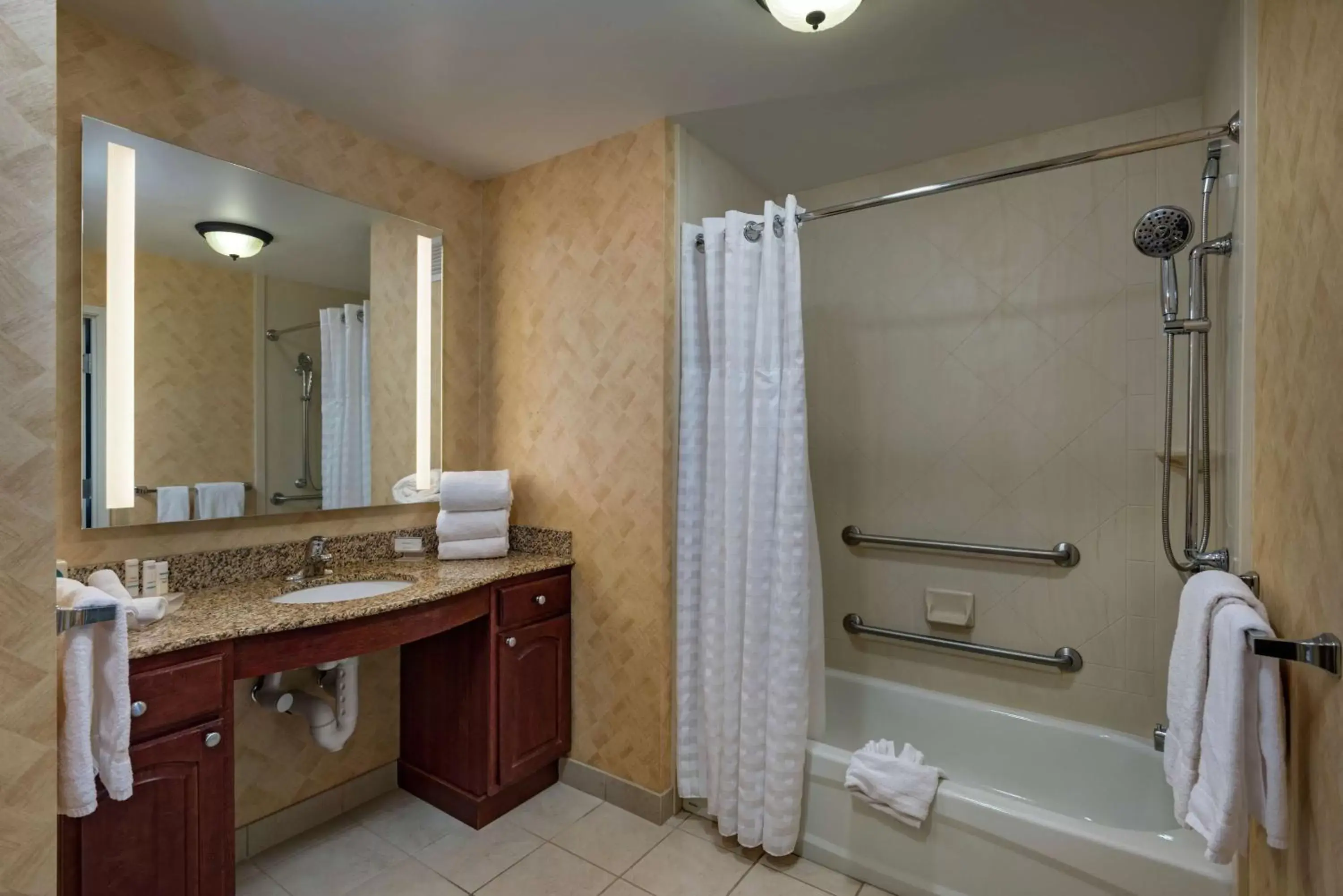 Bathroom in Homewood Suites by Hilton Fort Collins