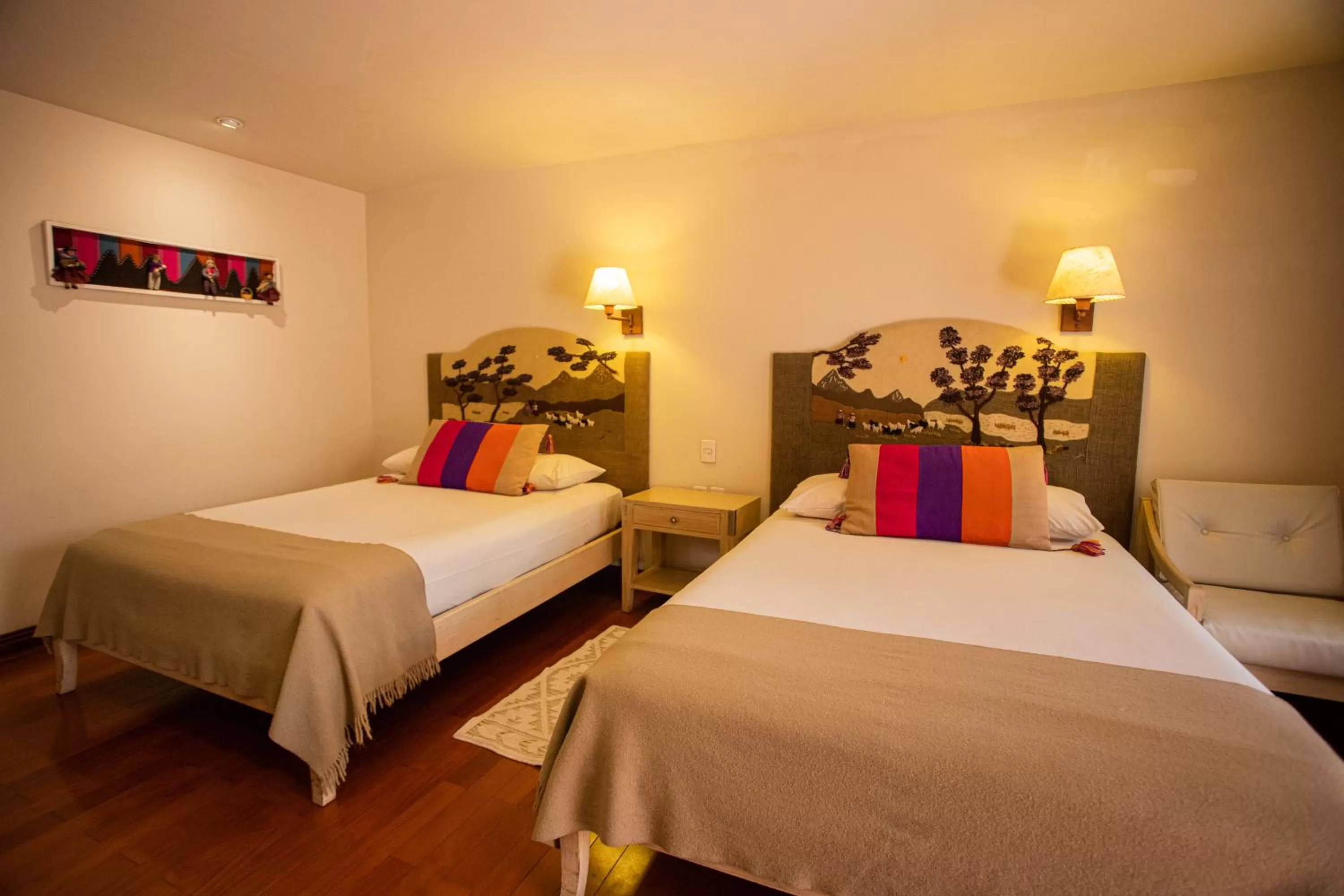 Bed in Hotel Rosario La Paz