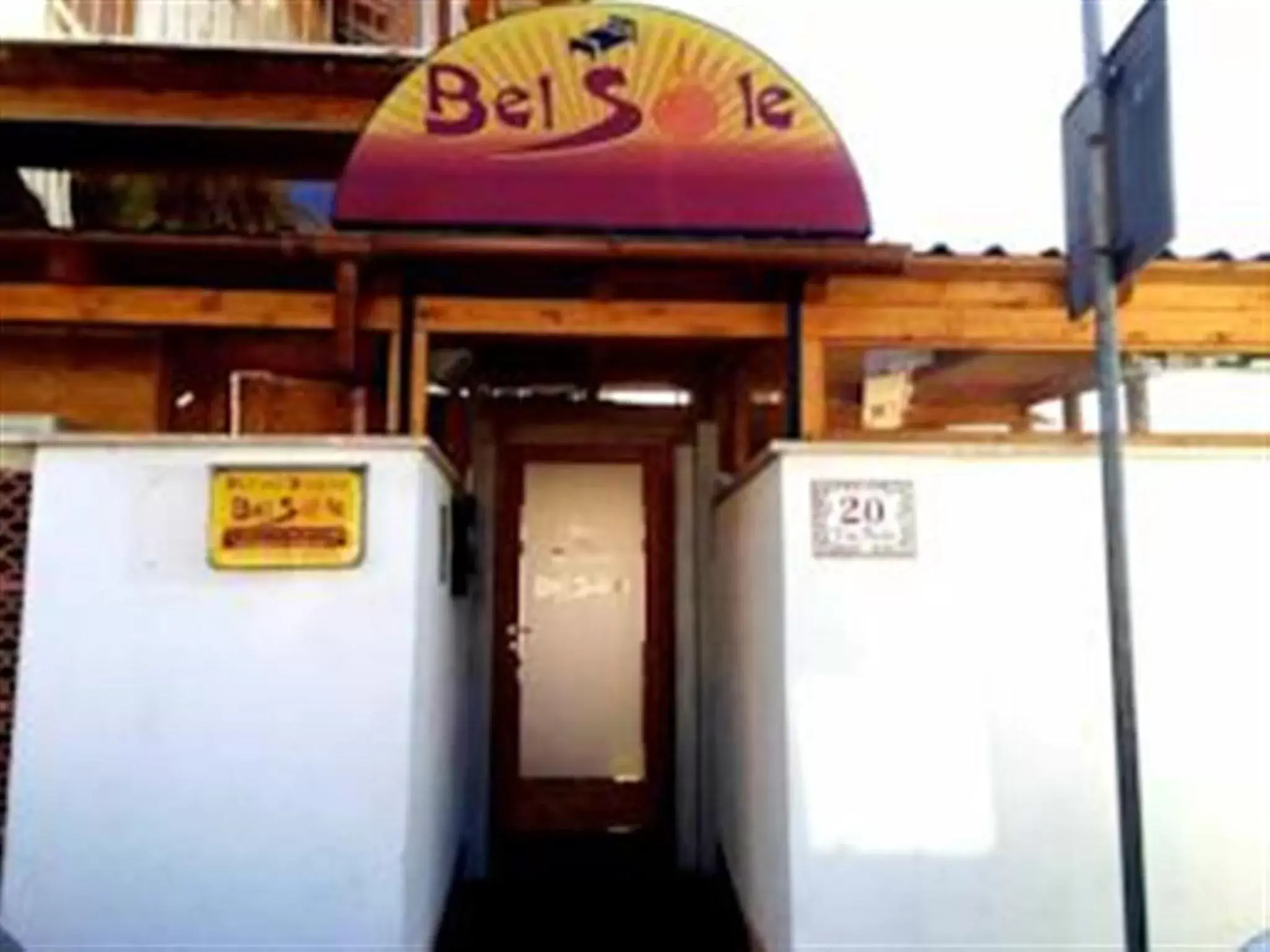 Facade/entrance in Bel Sole B&B