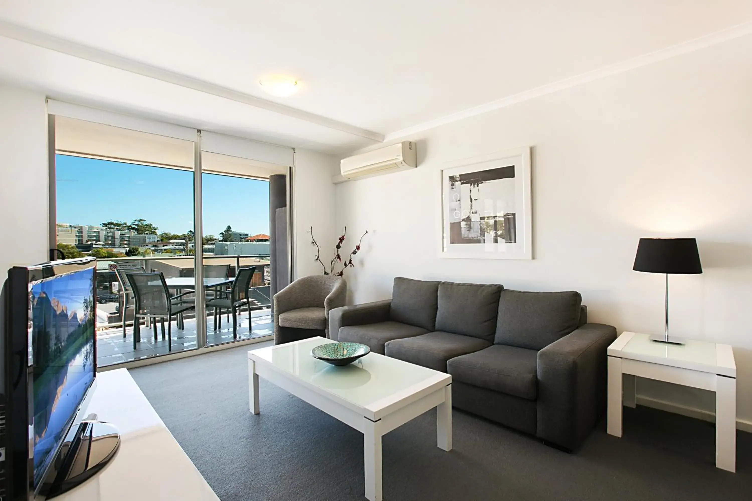 Balcony/Terrace, Seating Area in Mantra Nelson Bay