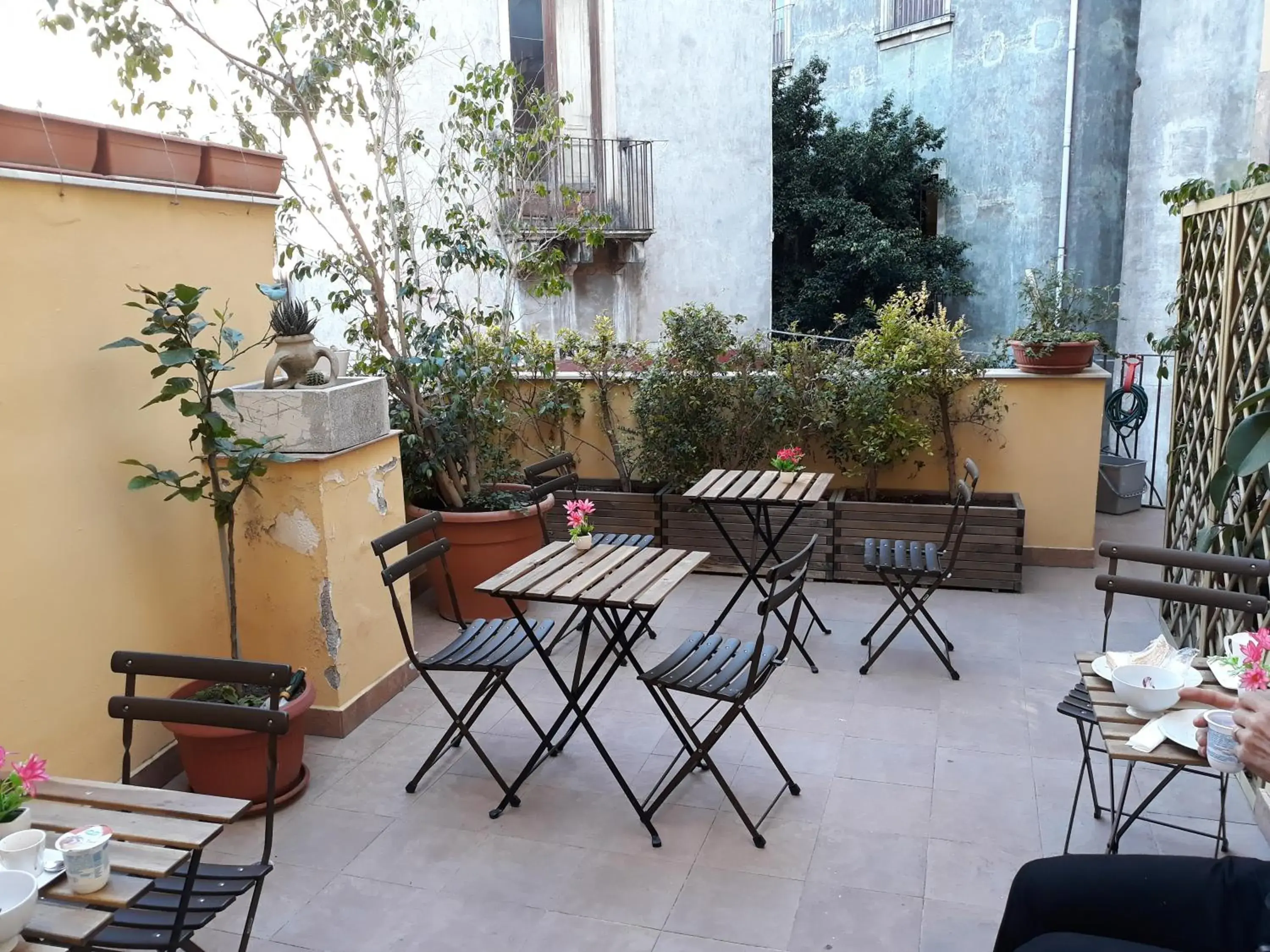 Balcony/Terrace in Umberto House Catania