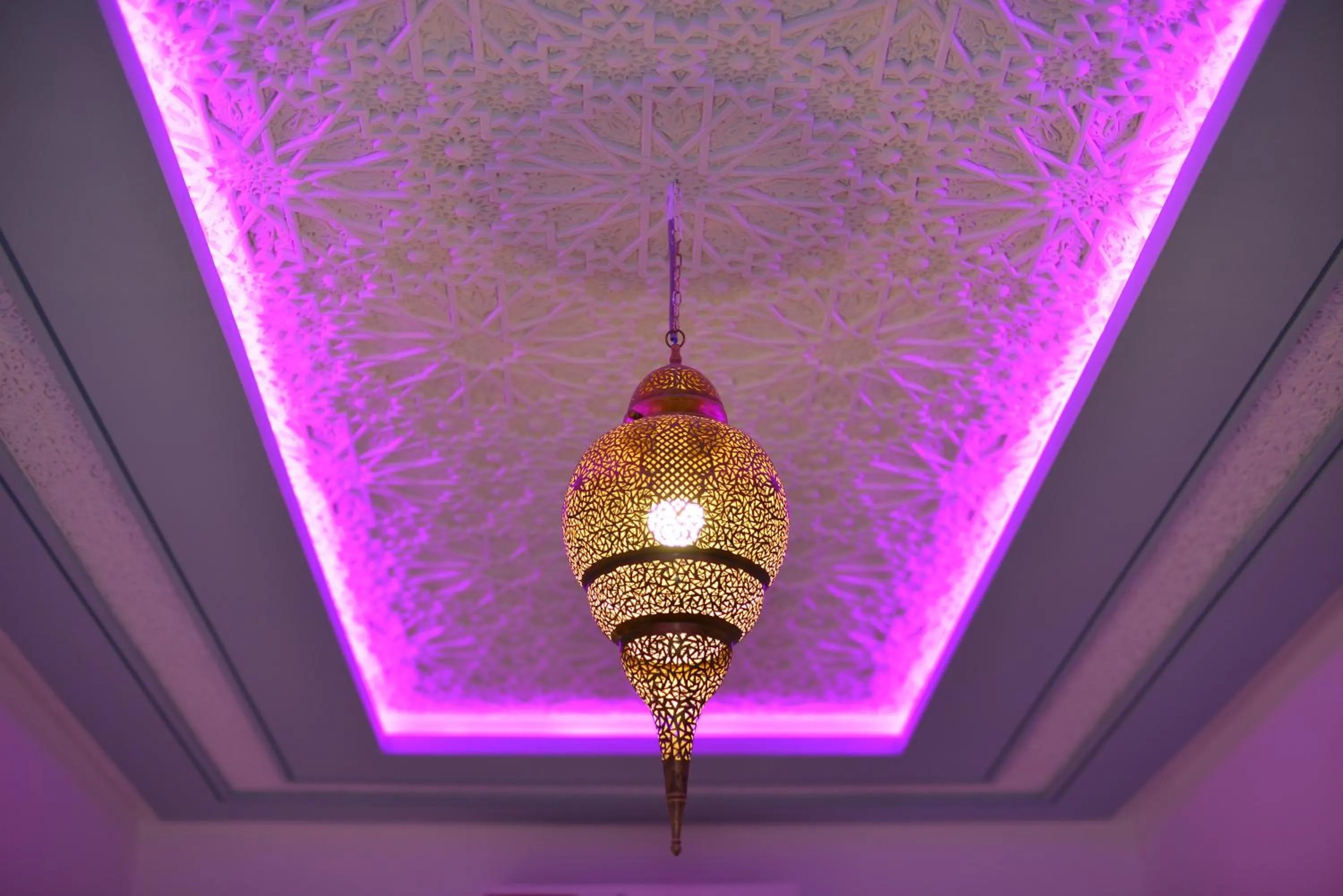 Decorative detail in Riad Hidden