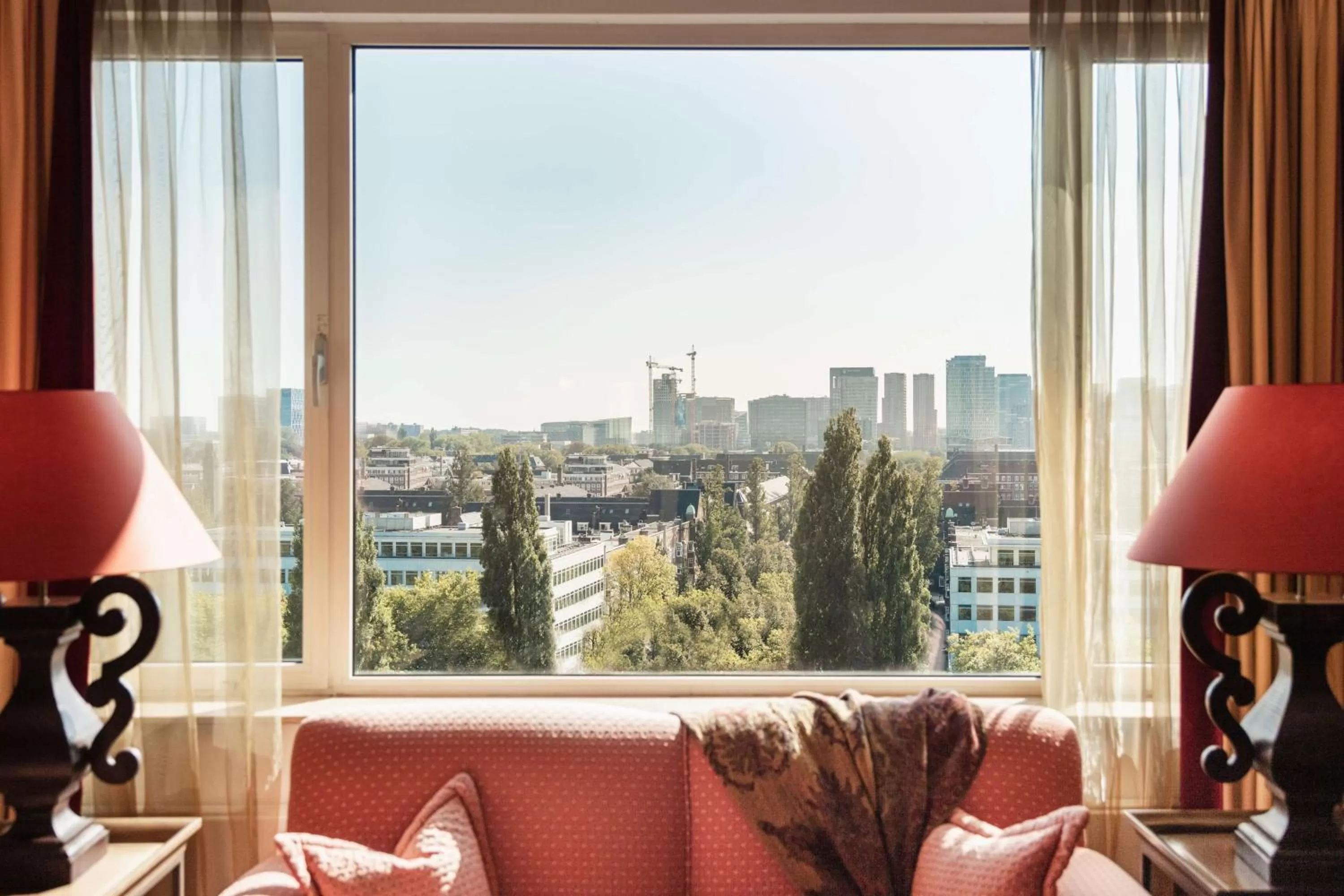View (from property/room) in Hilton Amsterdam