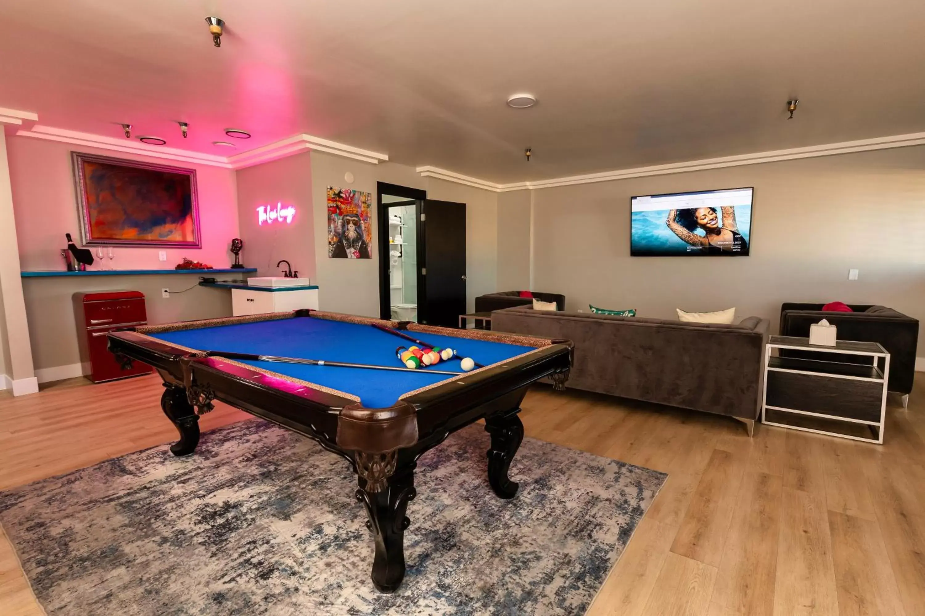 Living room in The Lexi Las Vegas Living room in The Lexi Las Vegas