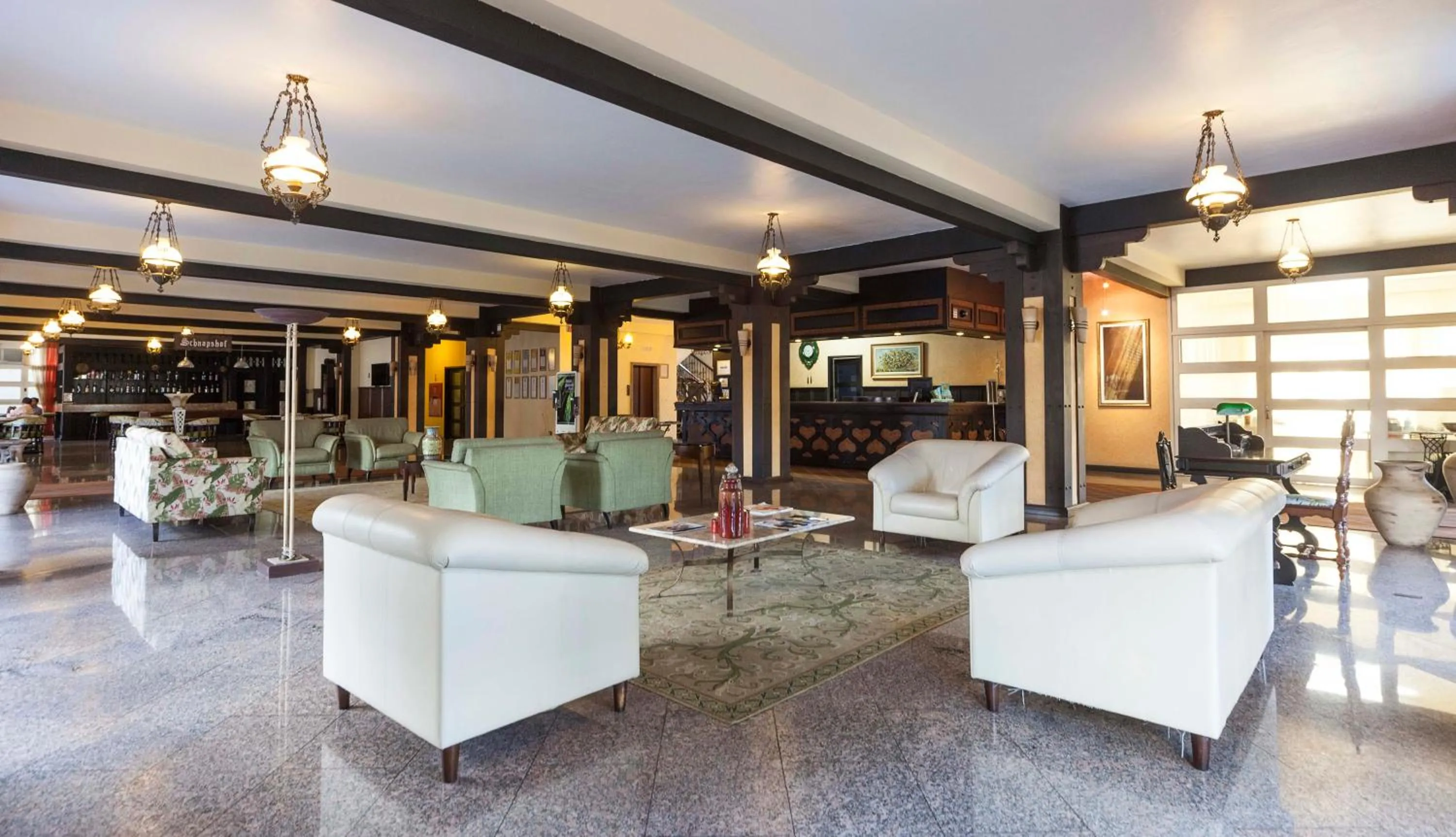 Lobby or reception in Hotel Tannenhof