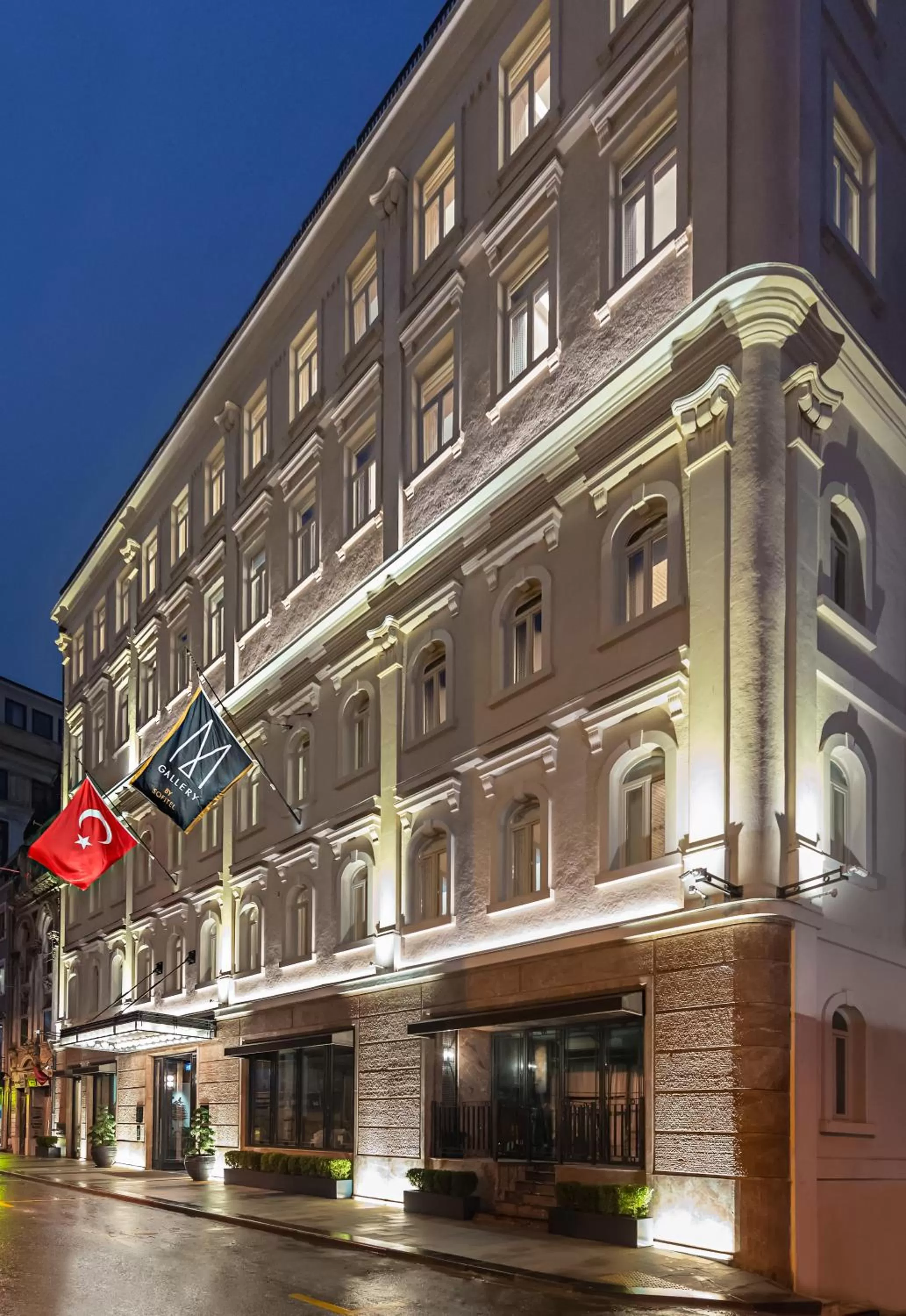 Facade/entrance in The Galata Hotel Istanbul - MGallery Collection
