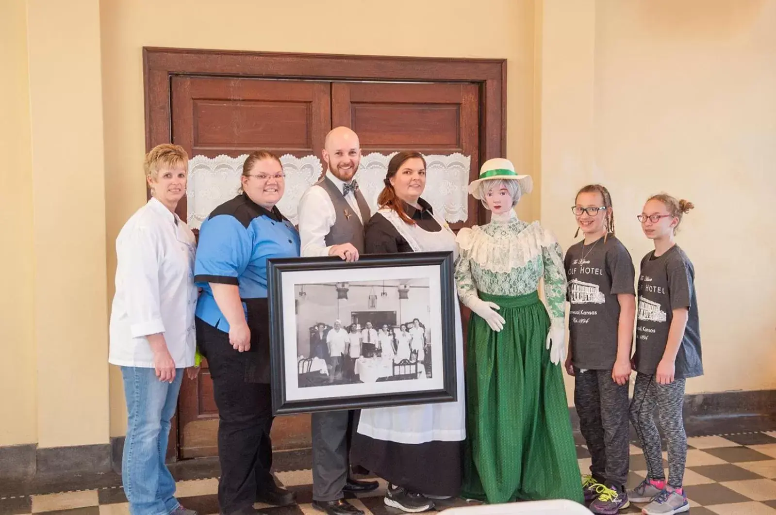 Staff in The Historic Wolf Hotel