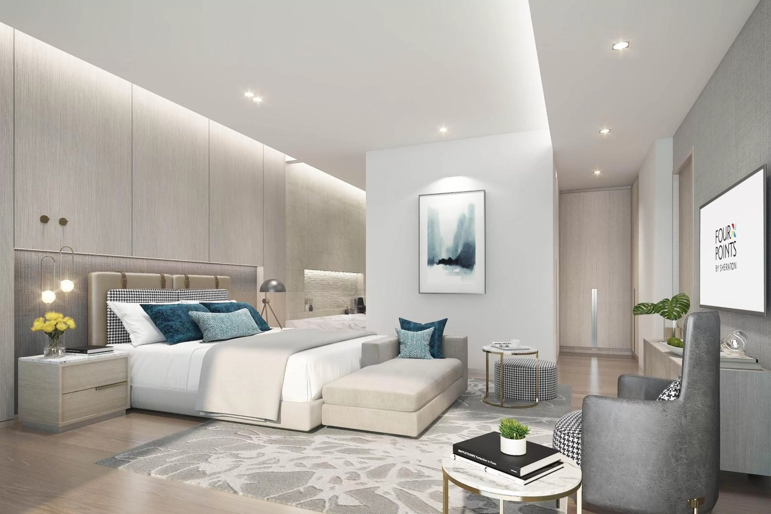 Bedroom in Four Points by Sheraton Jeddah Corniche