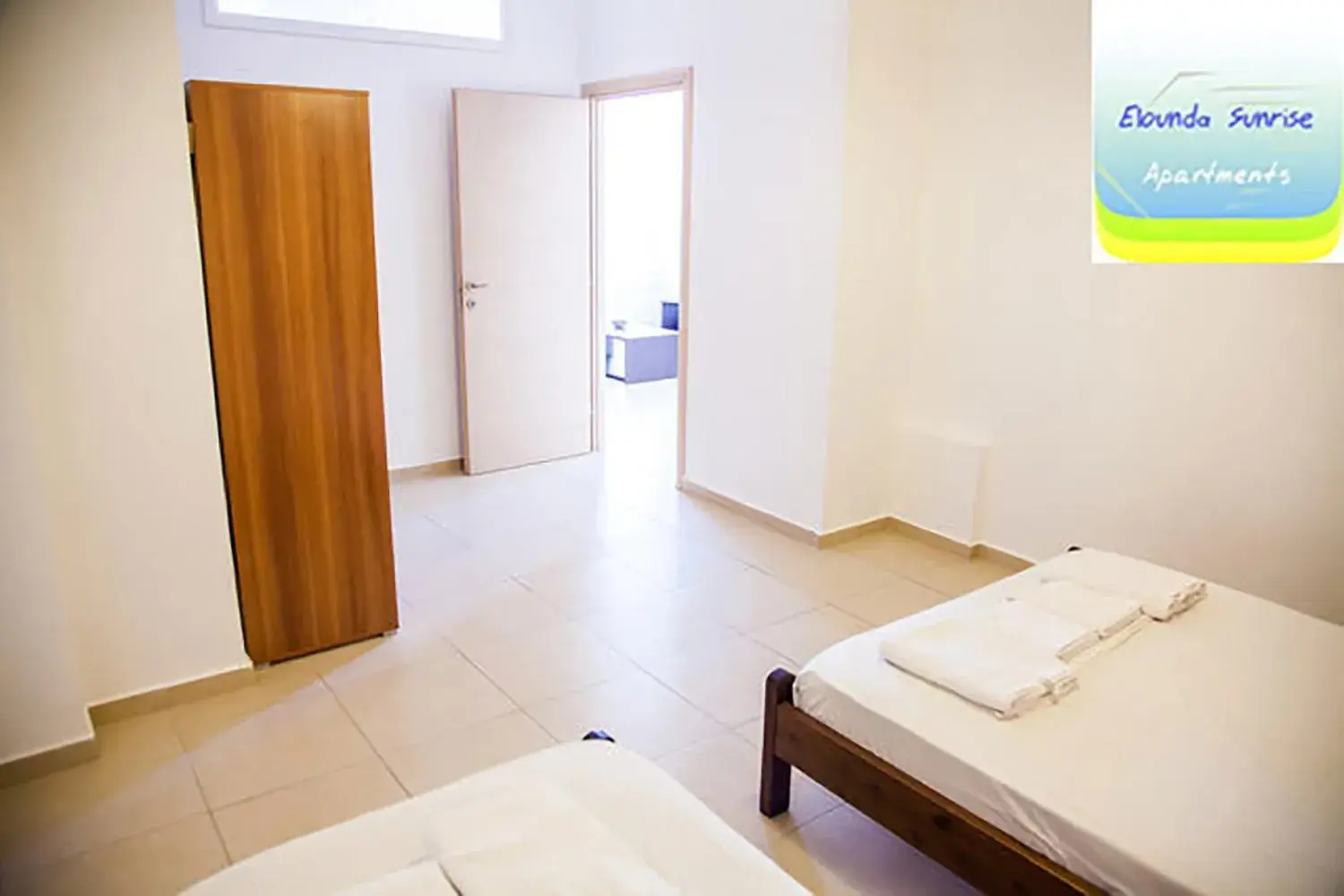 Bedroom, Bathroom in Elounda Sunrise Apartments