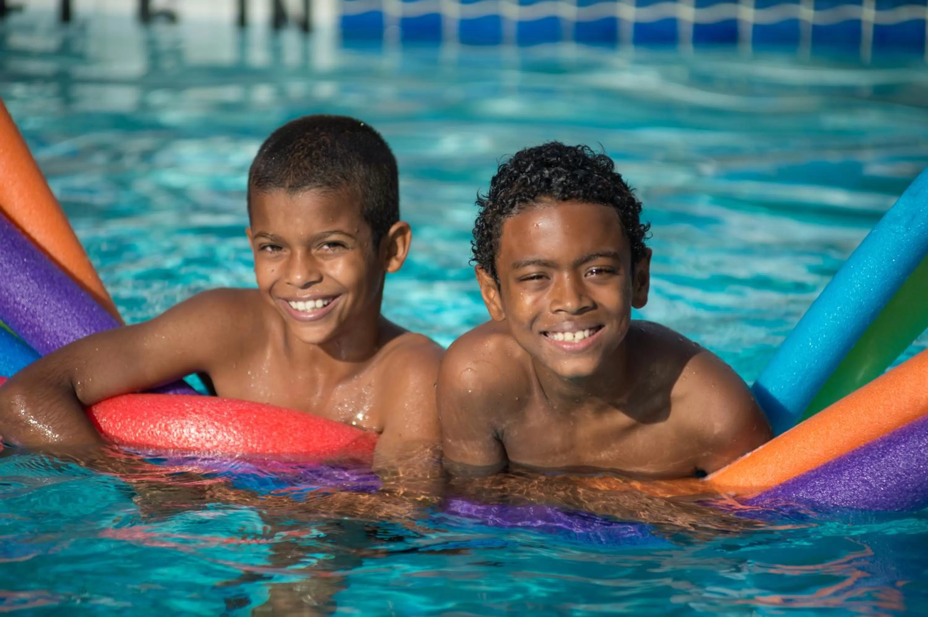 Swimming pool in Plaza Beach Hotel - Beachfront Resort
