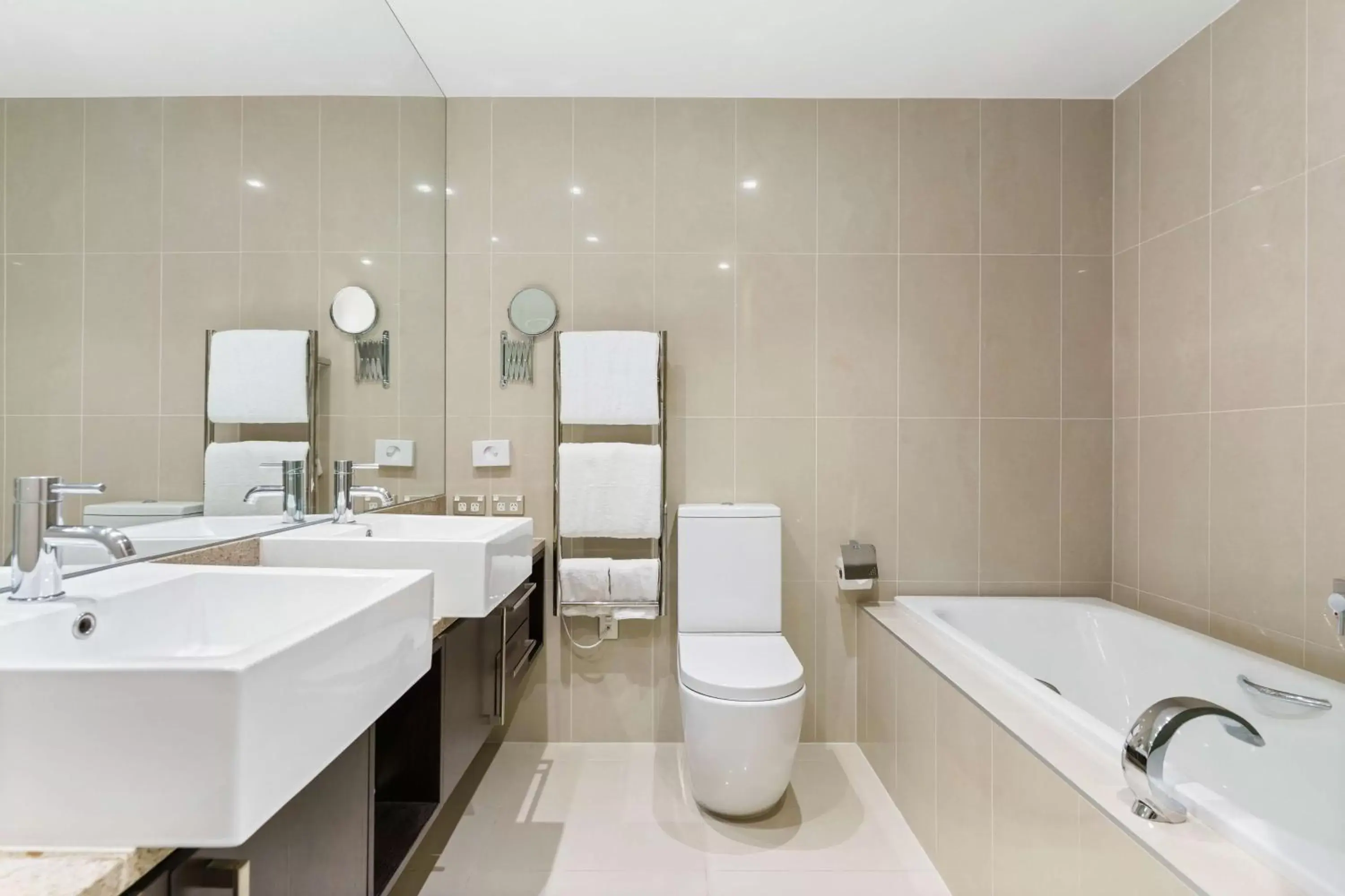 Bathroom in Hilton Lake Taupo Bathroom in Hilton Lake Taupo