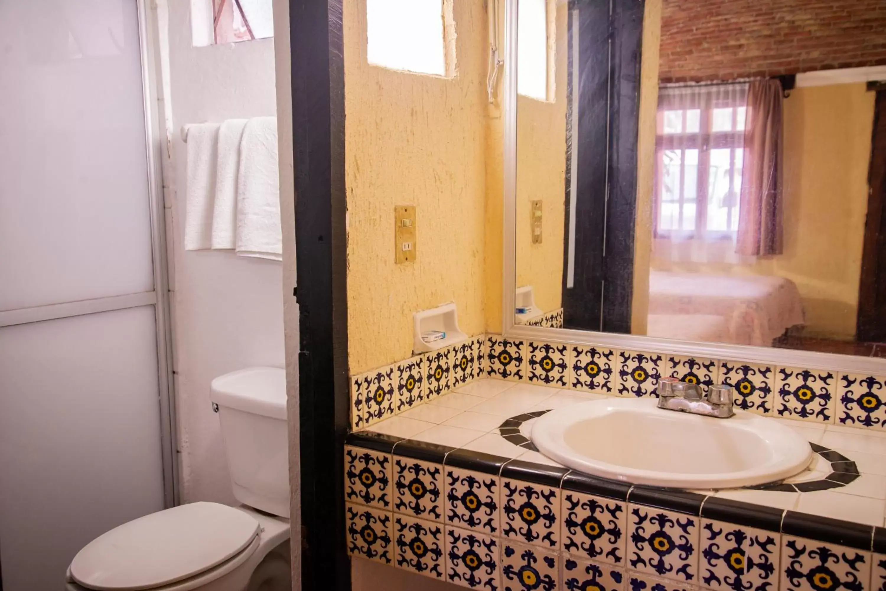 Bathroom in Hotel Hacienda de Cobos