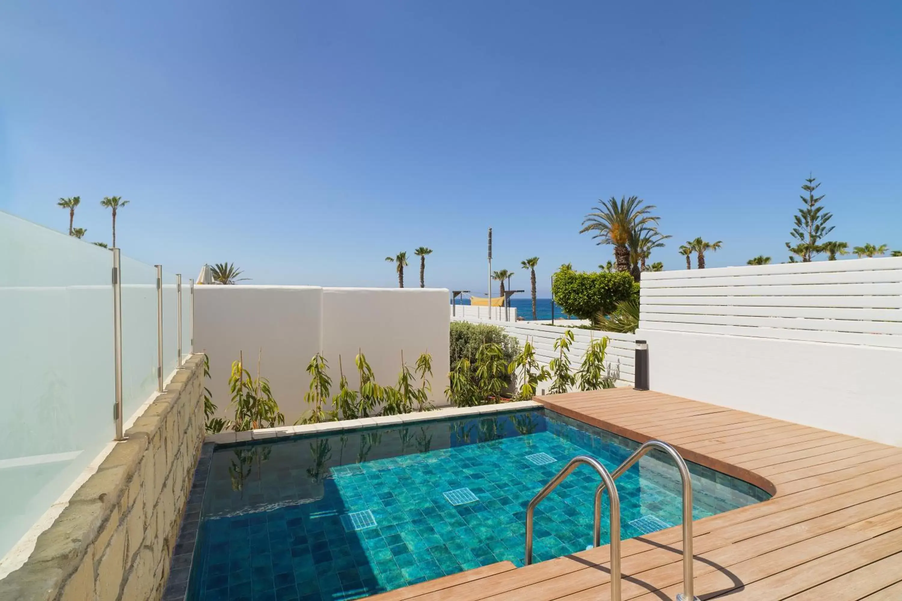 Infinity Junior Suite with Private Pool in Leonardo Plaza Cypria Maris Beach Hotel & Spa
