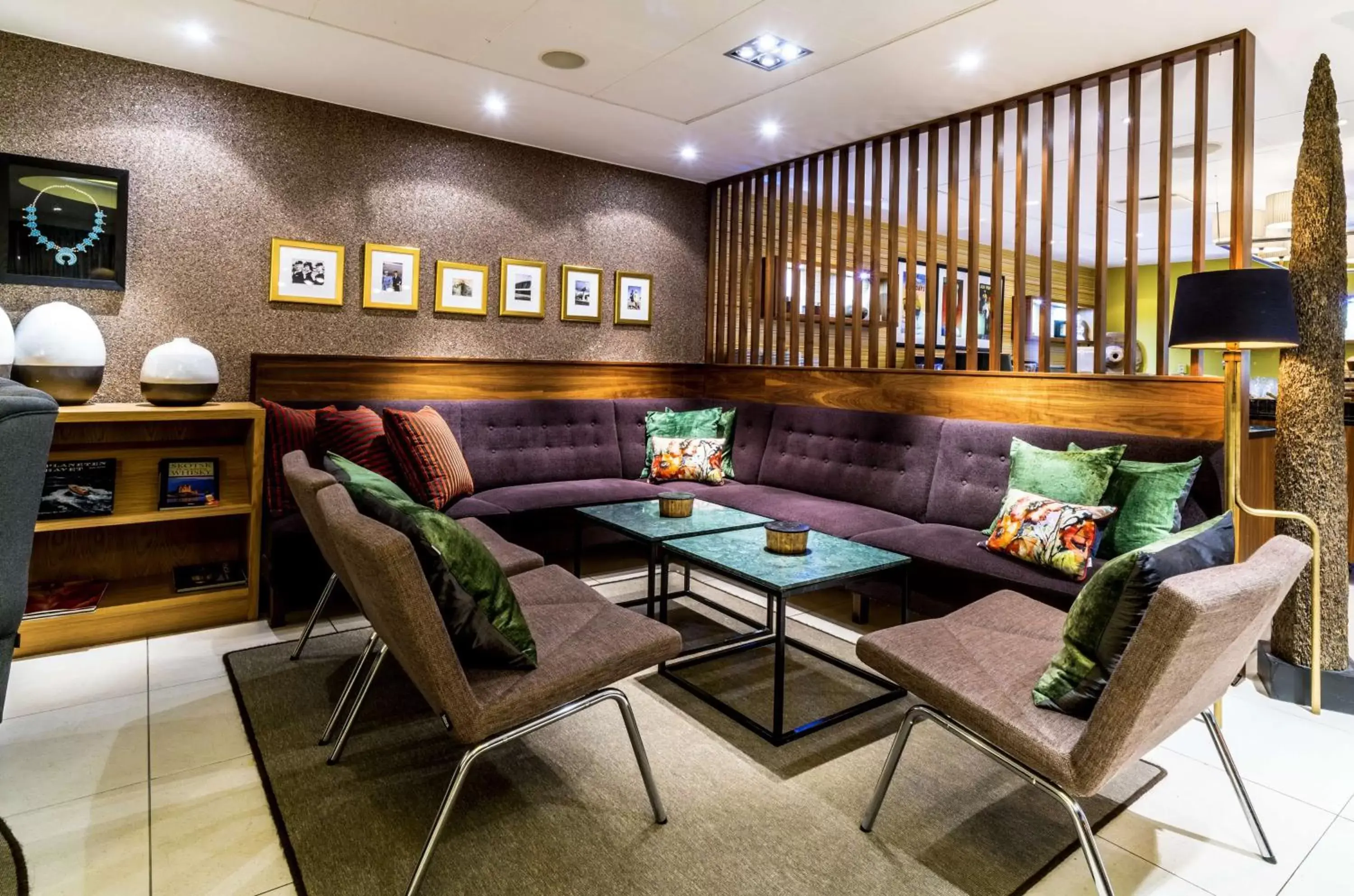 Lounge or bar, Lobby/Reception in Scandic Stora Hotellet