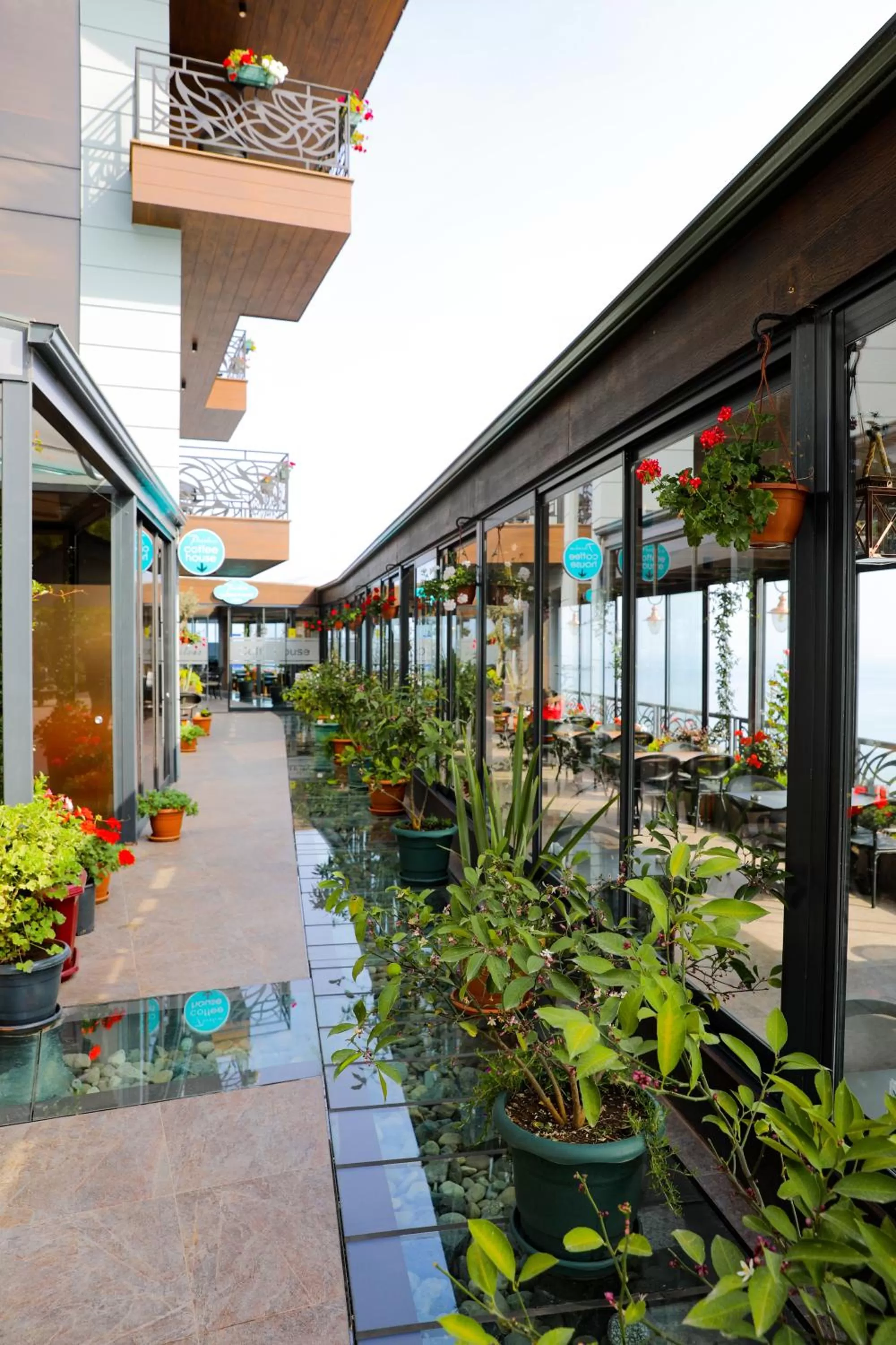 Garden in Peerless Villas Hotel