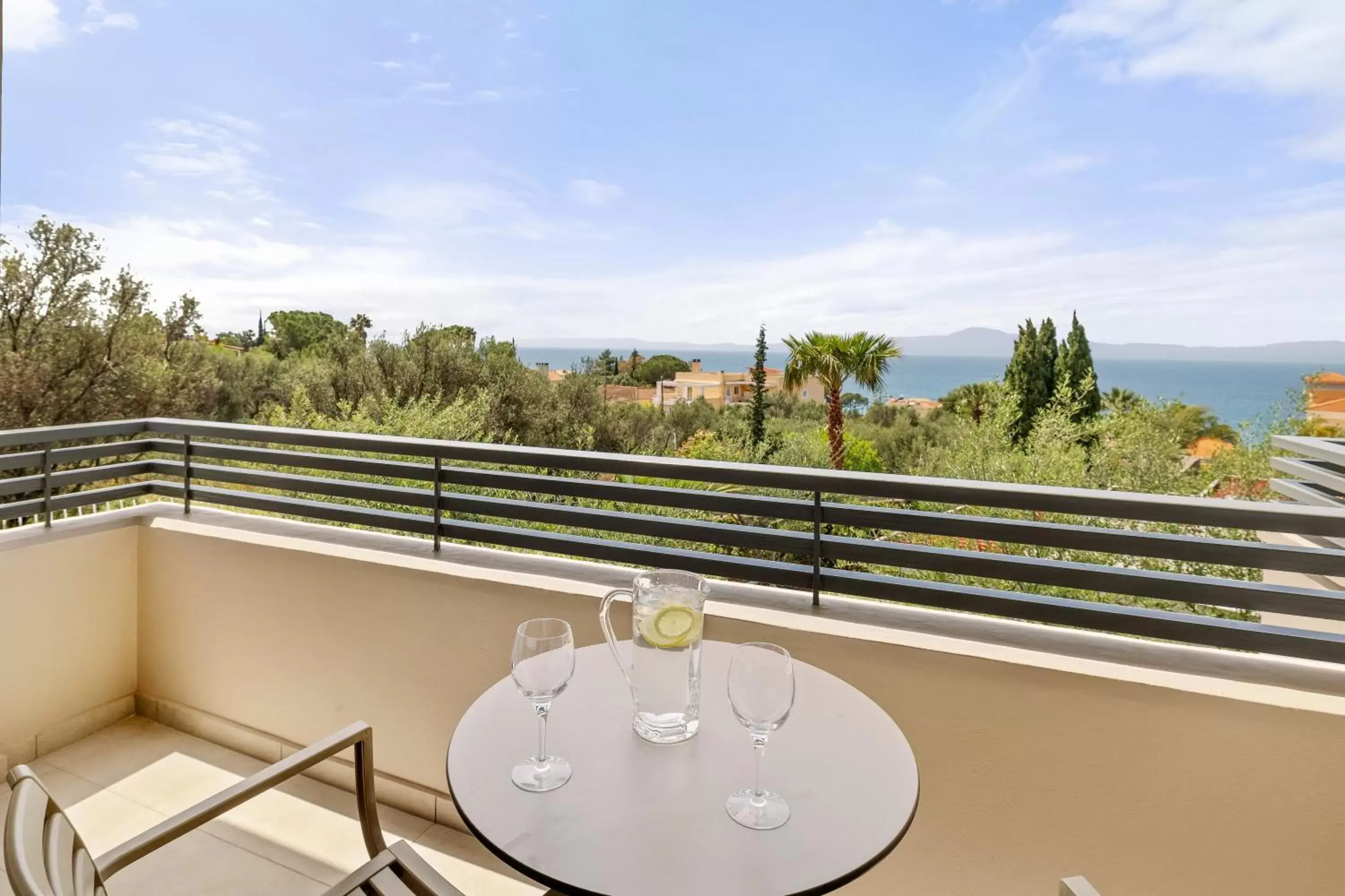 Balcony/Terrace in Akti Taygetos - Conference Resort