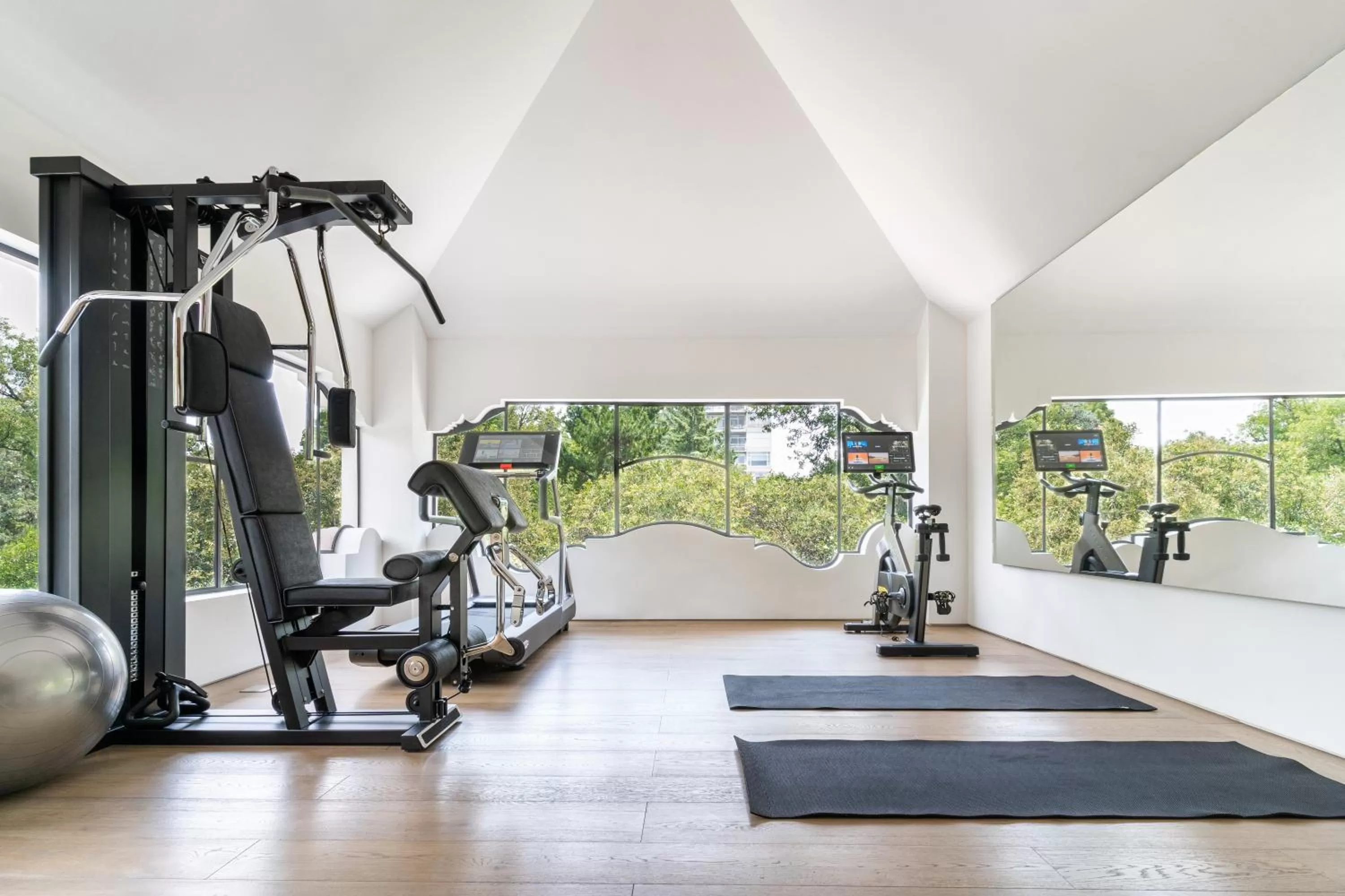 Fitness centre/facilities in Casa Polanco Hotel Boutique