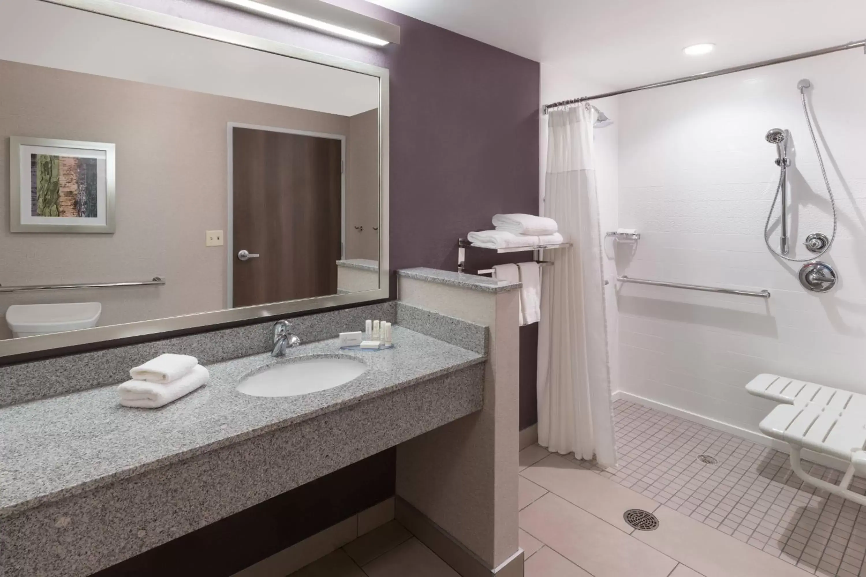 Bathroom in Fairfield Inn & Suites by Marriott Chicago Schaumburg