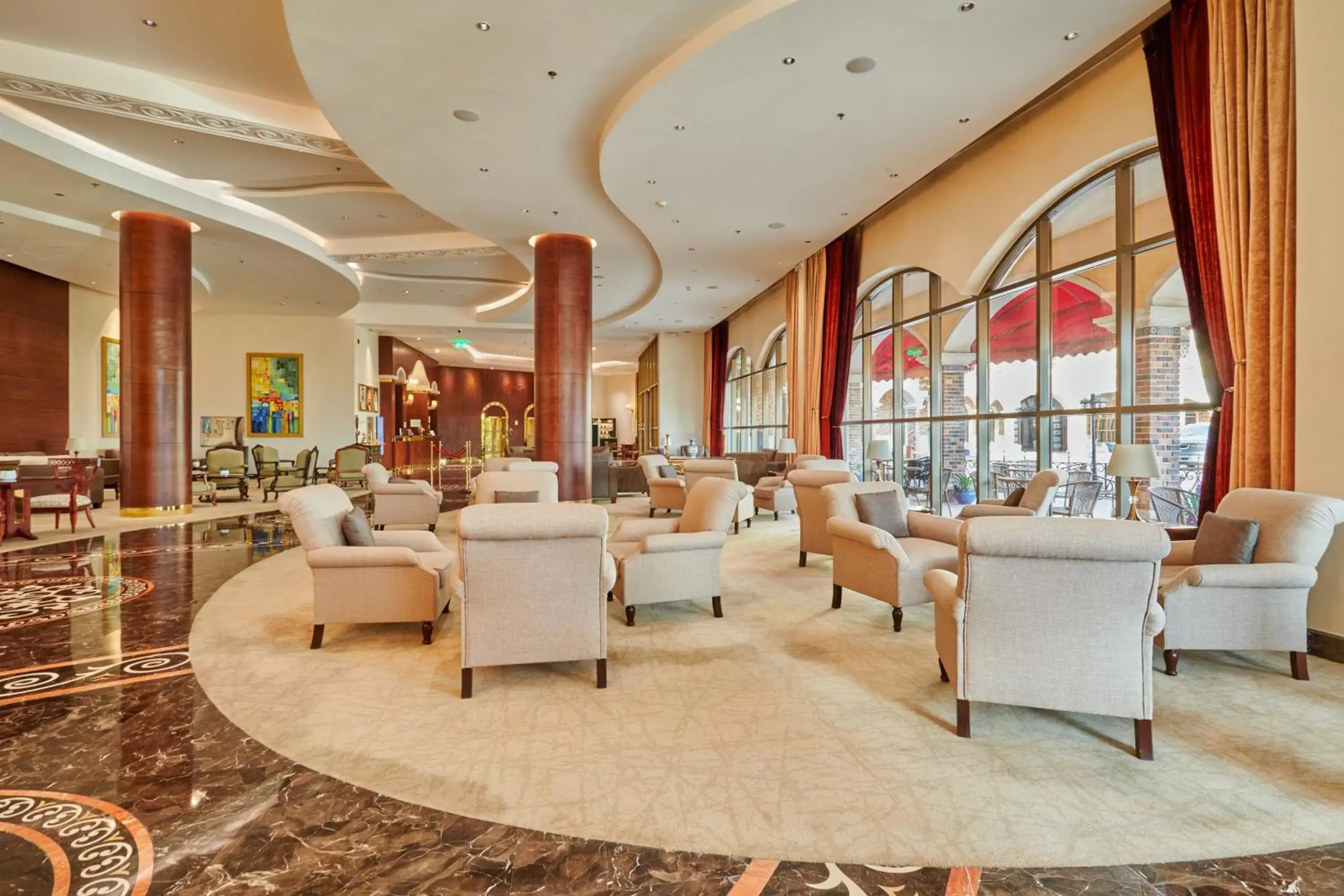 Lobby or reception in Crowne Plaza Riyadh Al Waha, an IHG Hotel
