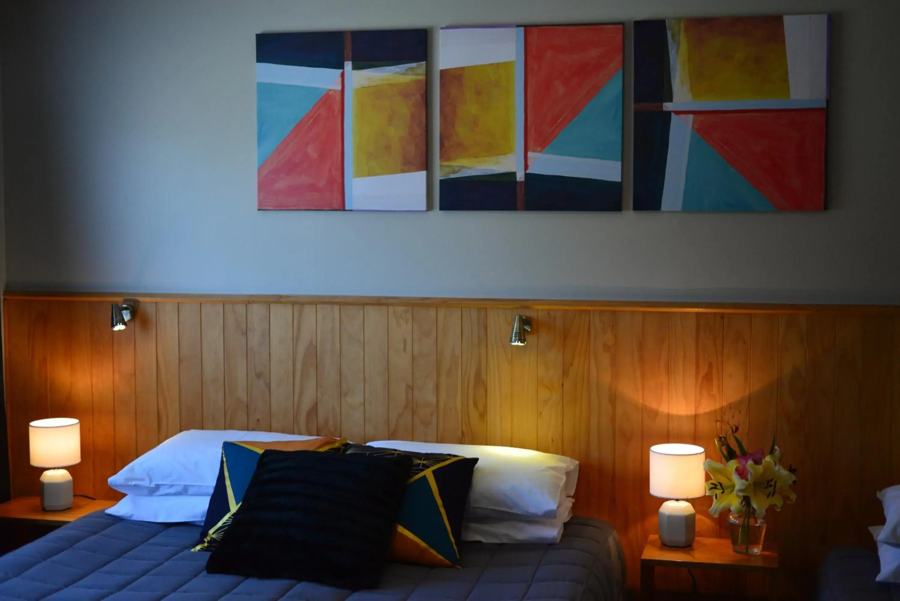 Bed in Abisko Lodge