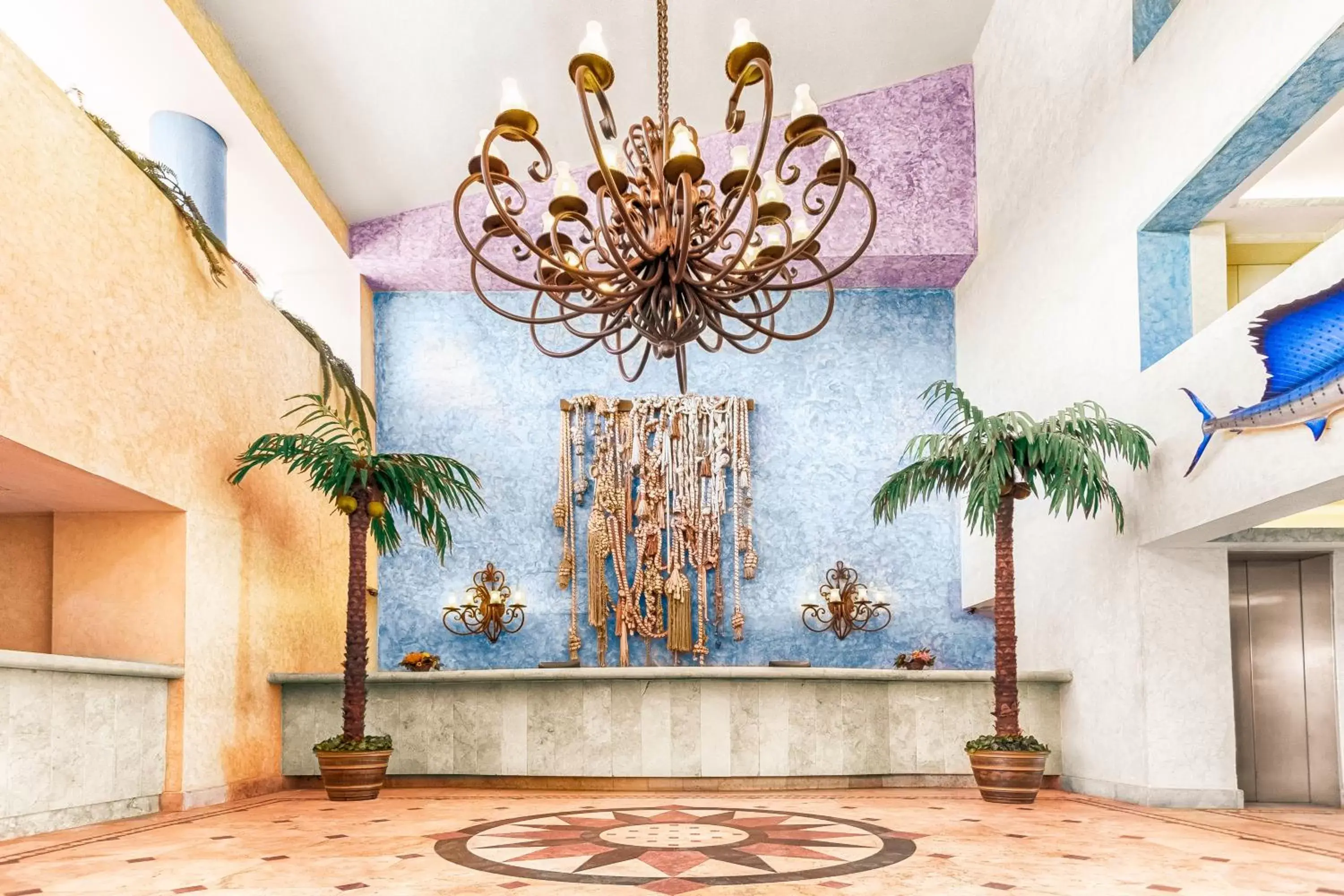 Lobby or reception in Posada Real Ixtapa