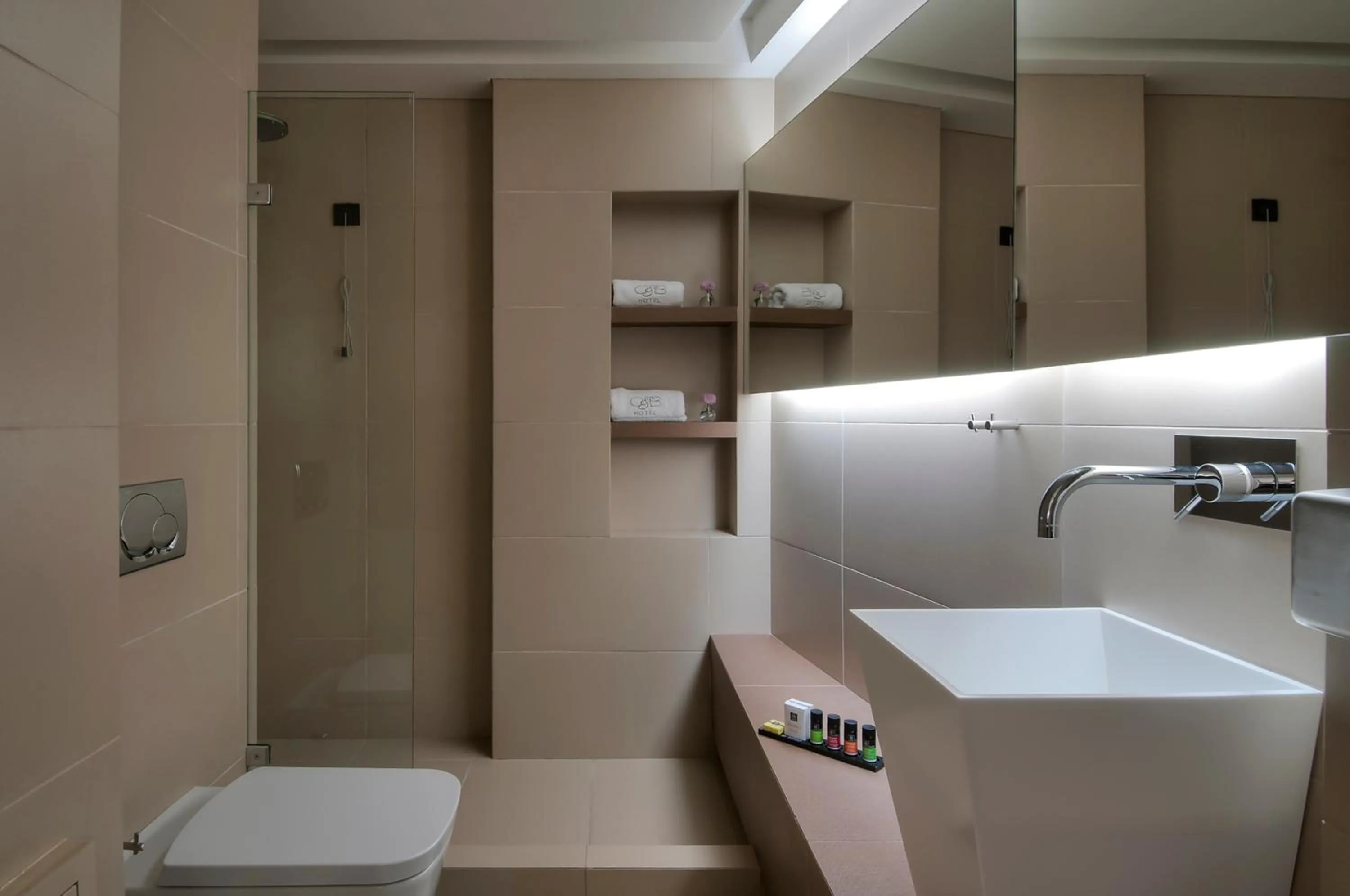 Bathroom in O&B Athens Boutique Hotel