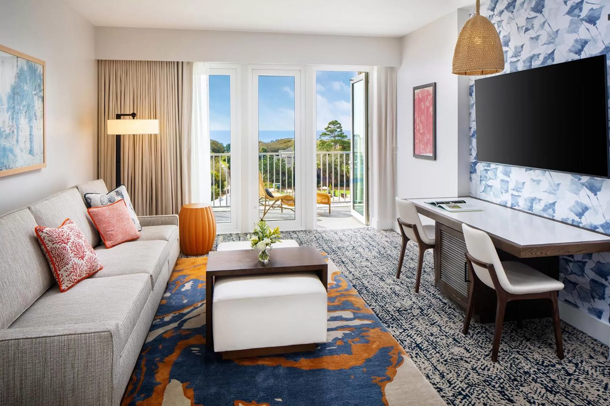 Living room in Wild Dunes Resort - Sweetgrass Inn and Boardwalk Inn