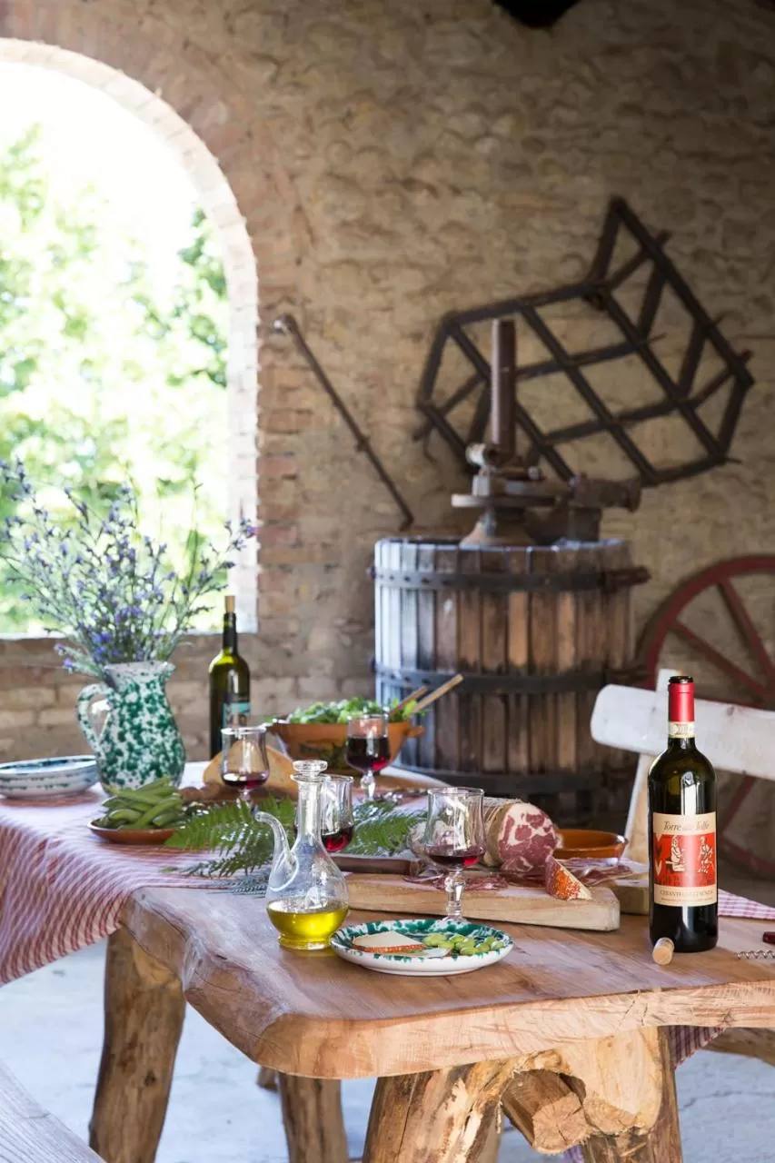 Lunch in Borgo La Torre alle Tolfe