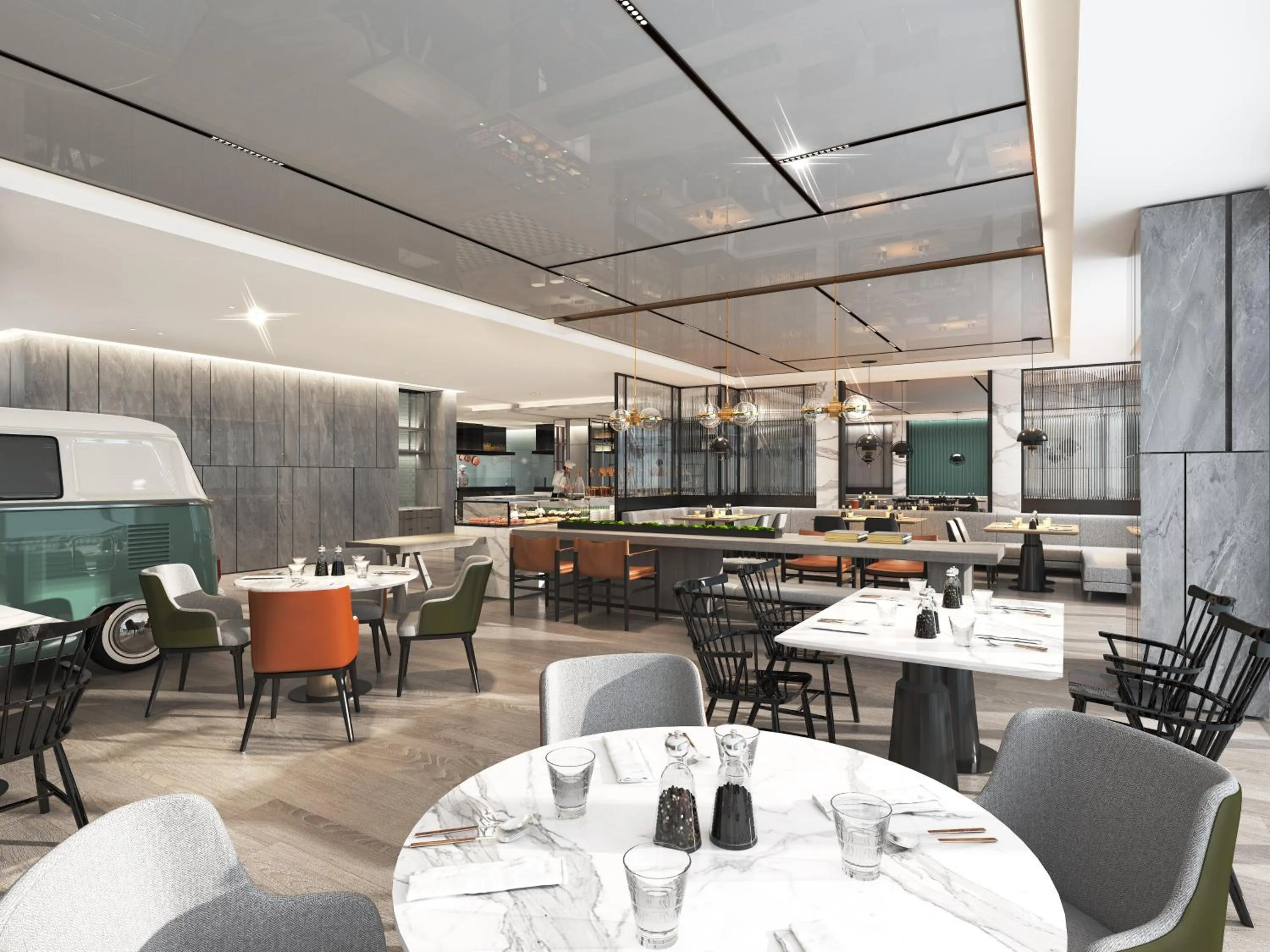 Restaurant/places to eat in Holiday Inn Changchun Oriental Plaza by IHG