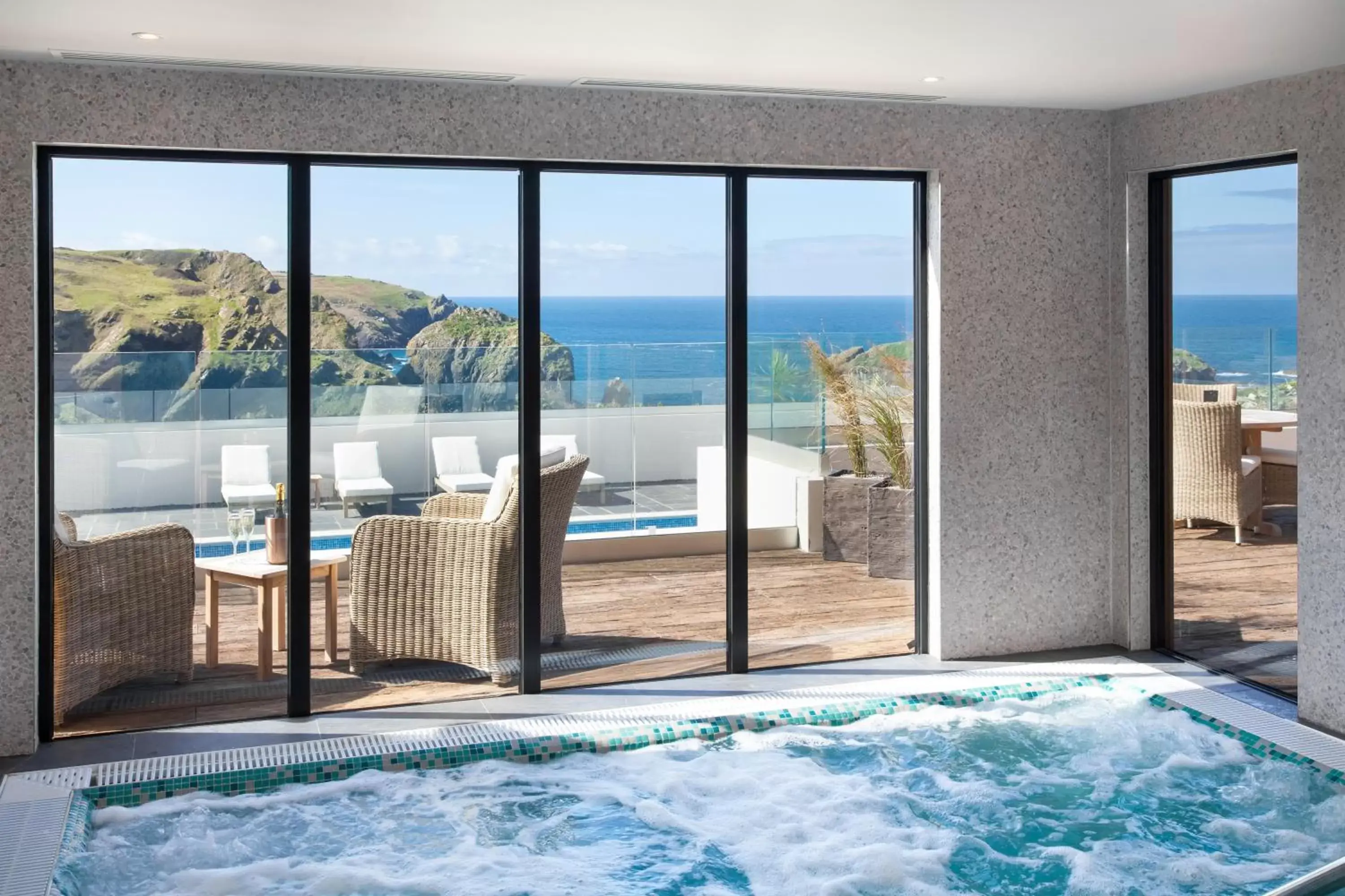 Swimming Pool in Mullion Cove Hotel & Spa