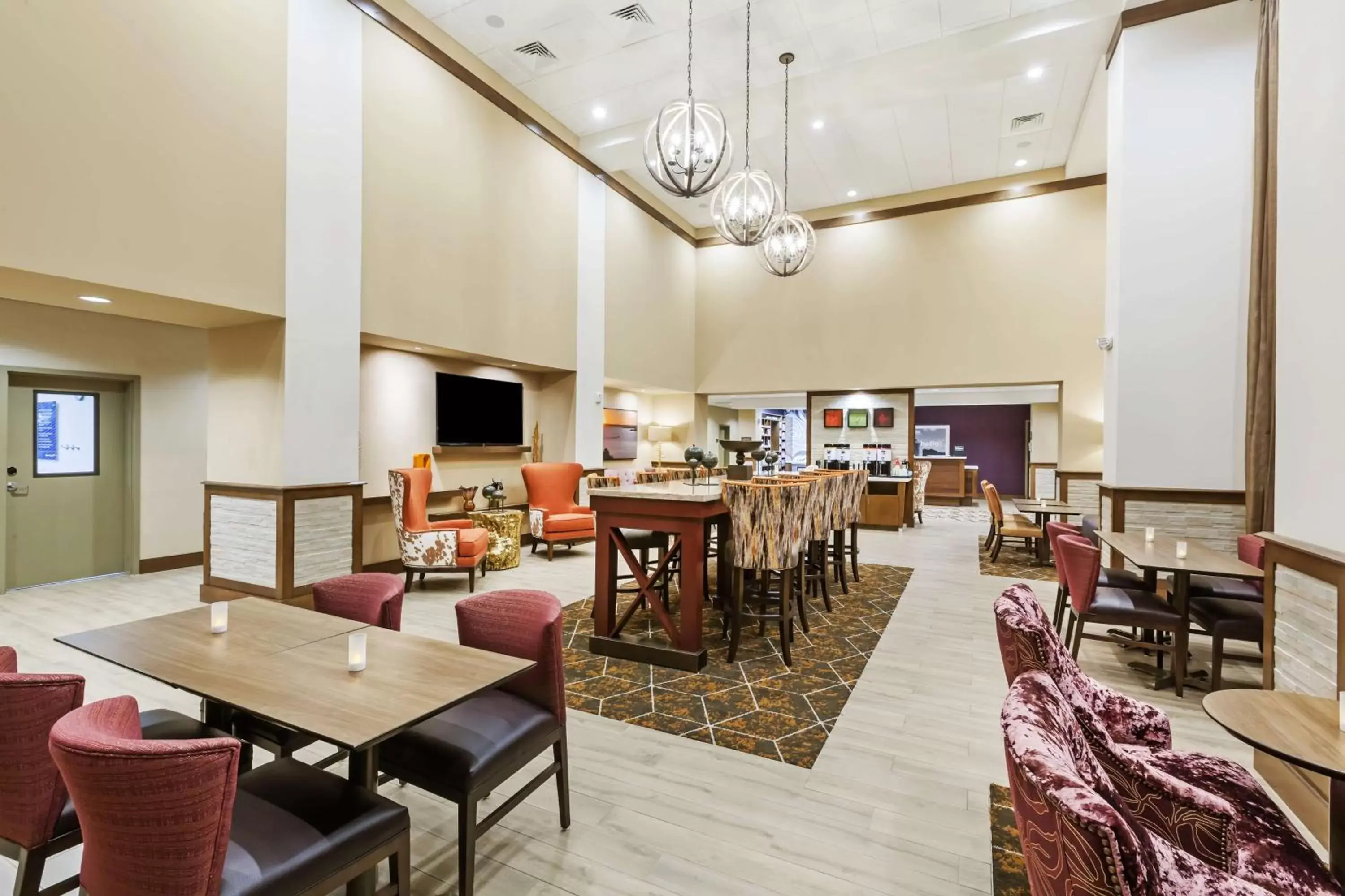 Dining area, Restaurant/Places to Eat in Hampton Inn By Hilton Bulverde Texas Hill Country
