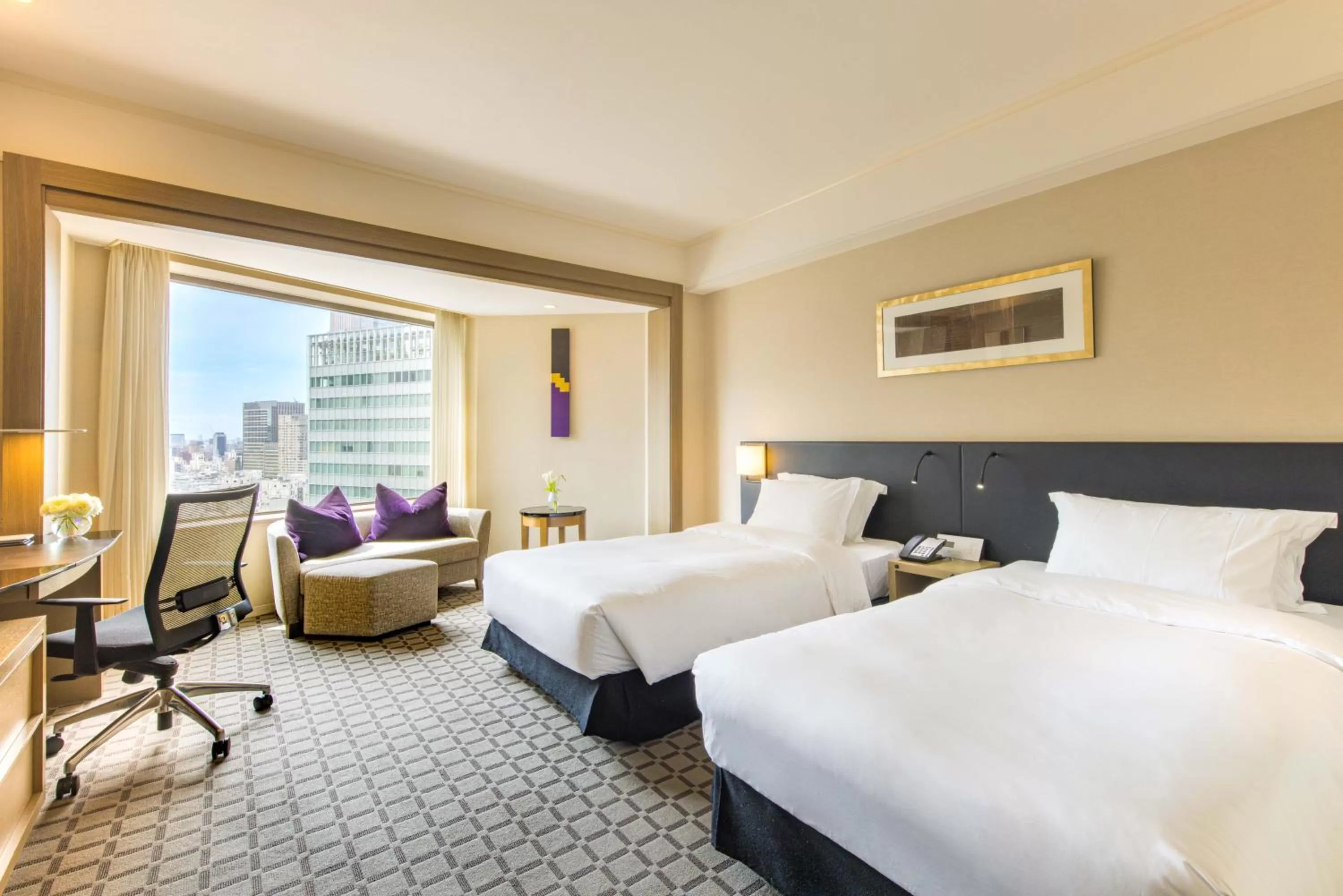 2 Single Beds Classic Mid Floor- Non-Smoking in ANA InterContinental Tokyo by IHG