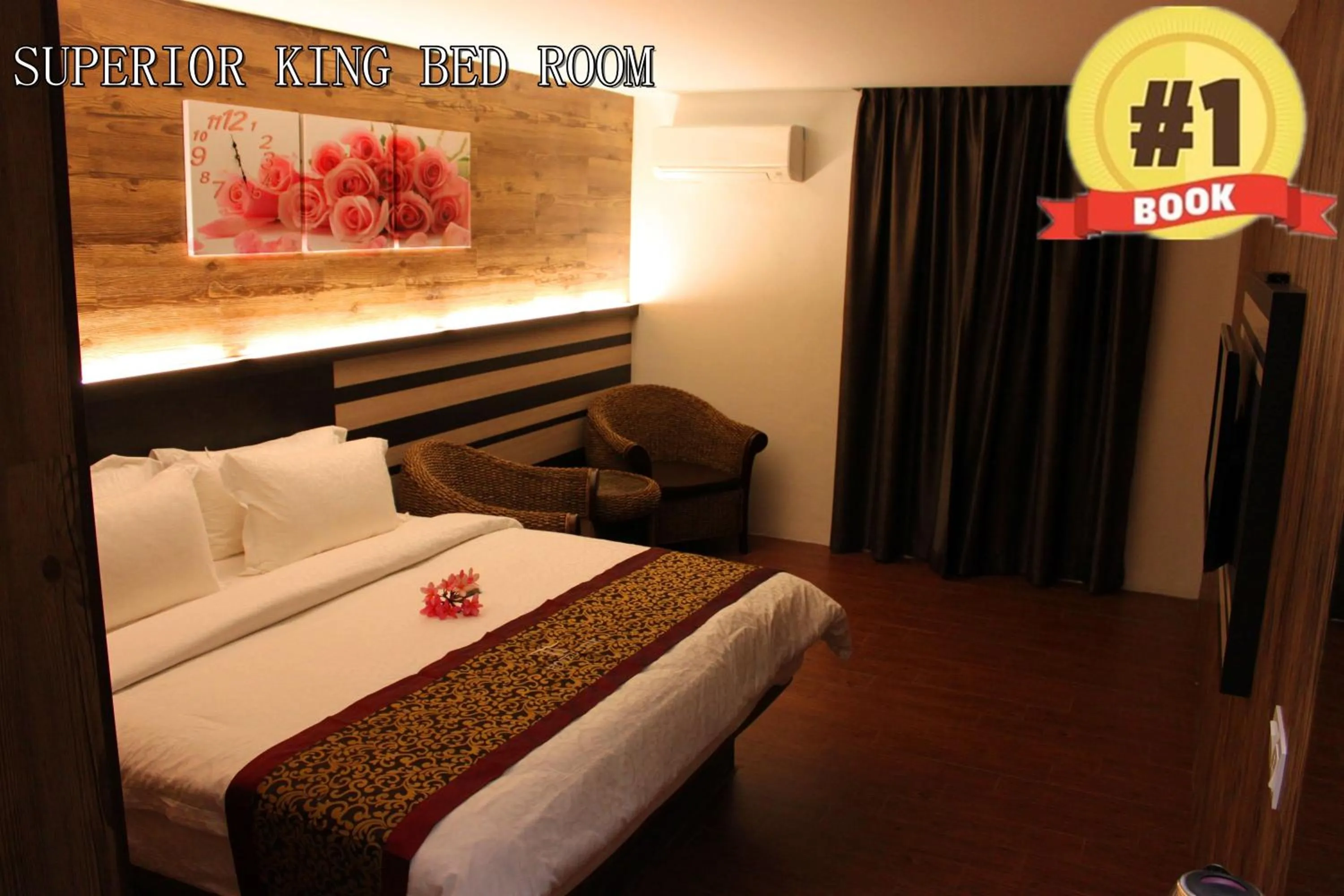 Bedroom, Bed in Hotel Time Boutique Nilai