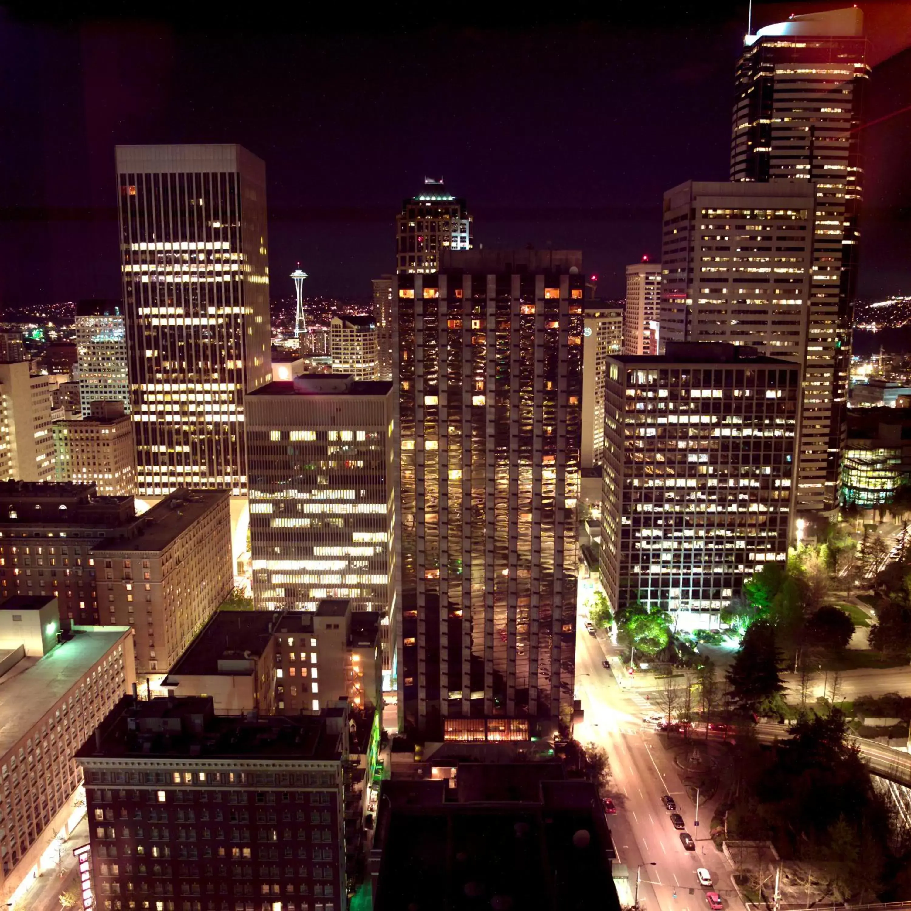 Bird's-eye View in Renaissance Seattle Hotel