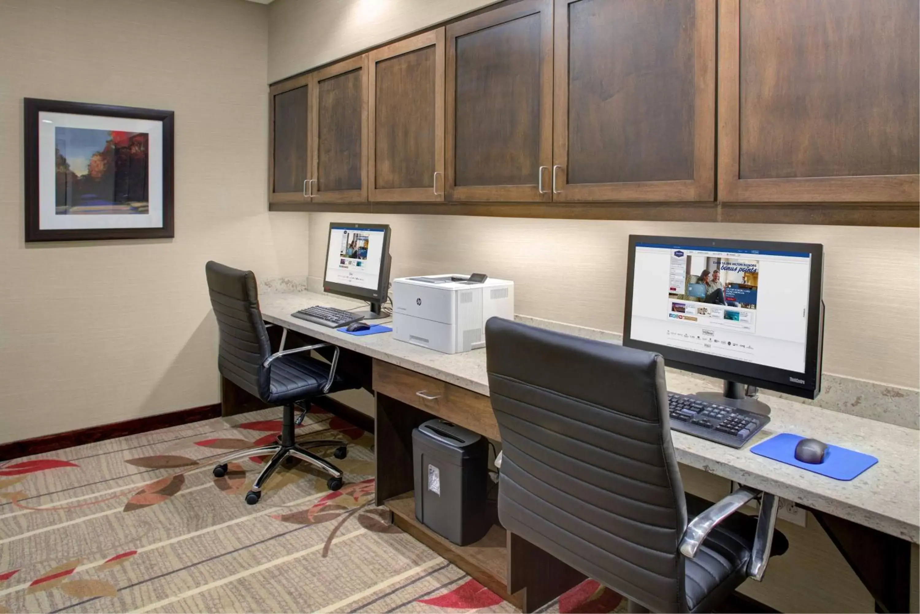 Business facilities, Business Area/Conference Room in Hampton Inn & Suites Manchester, Vt