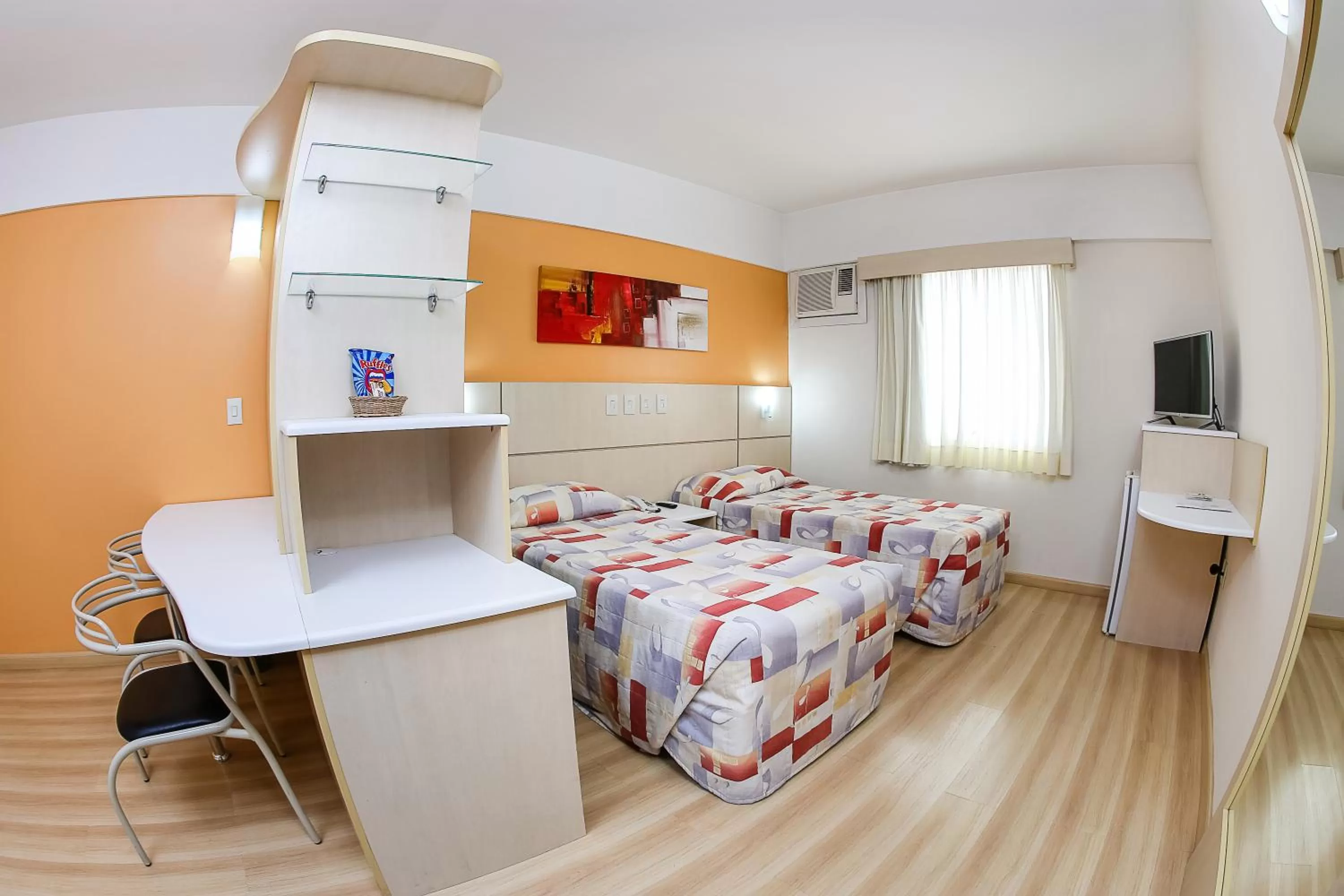 Bedroom, Bed in Hotel Metropolitan Canoas