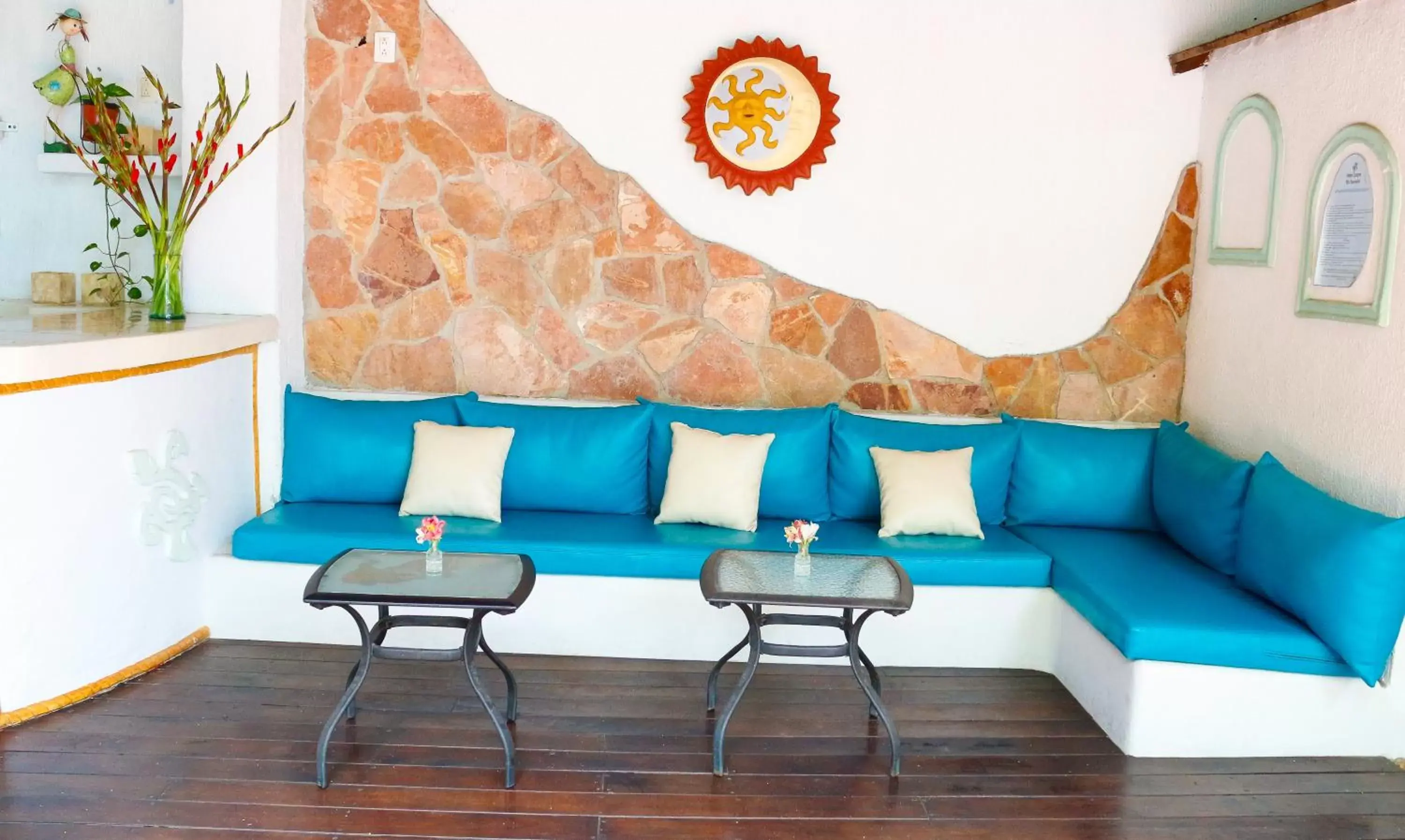 Living room, Seating Area in Hotel Careyes Puerto Escondido