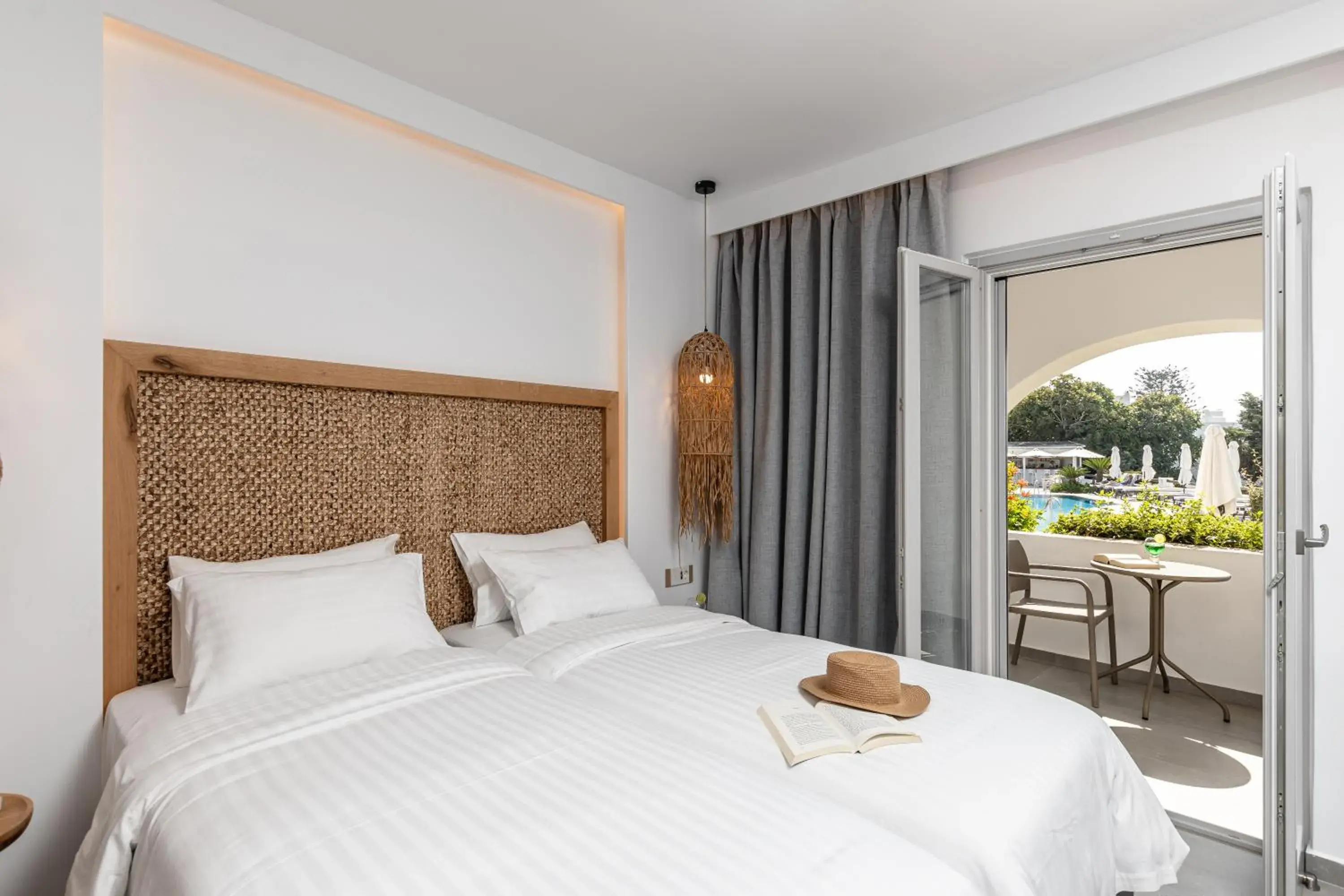 Bed in Naxos Resort Beach Hotel Bed in Naxos Resort Beach Hotel