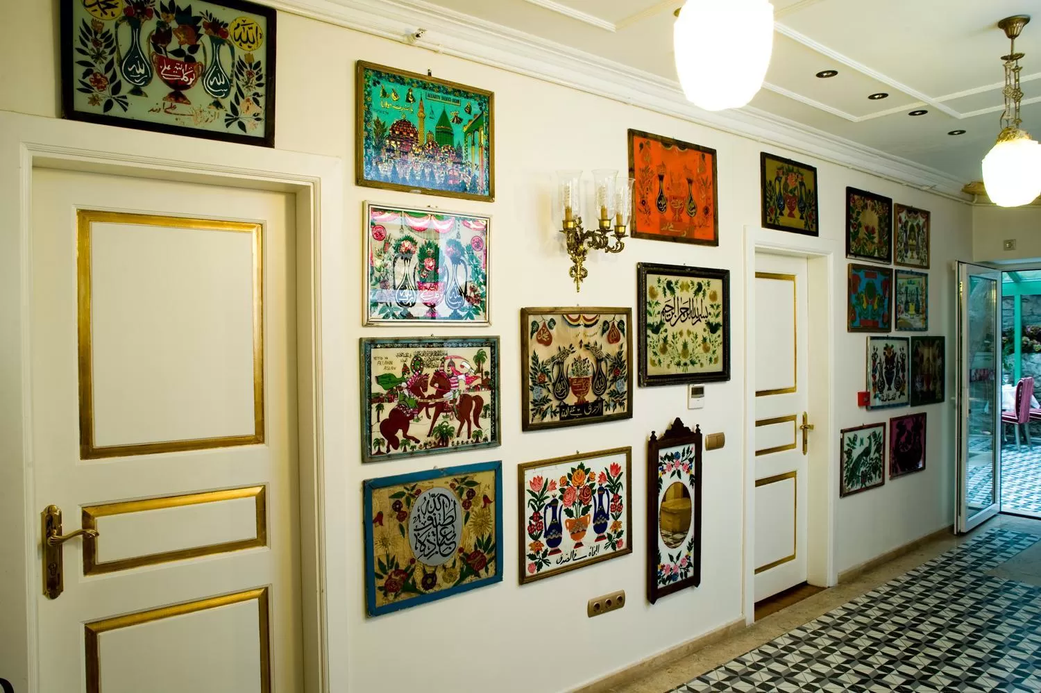 Decorative detail in Erten Konak