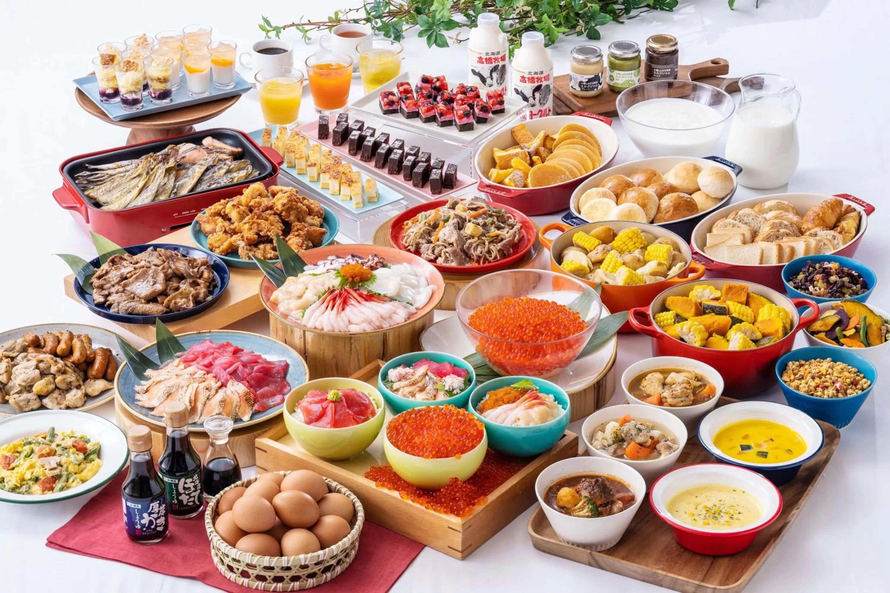 Food and drinks in Vessel Inn Sapporo Nakajima Park