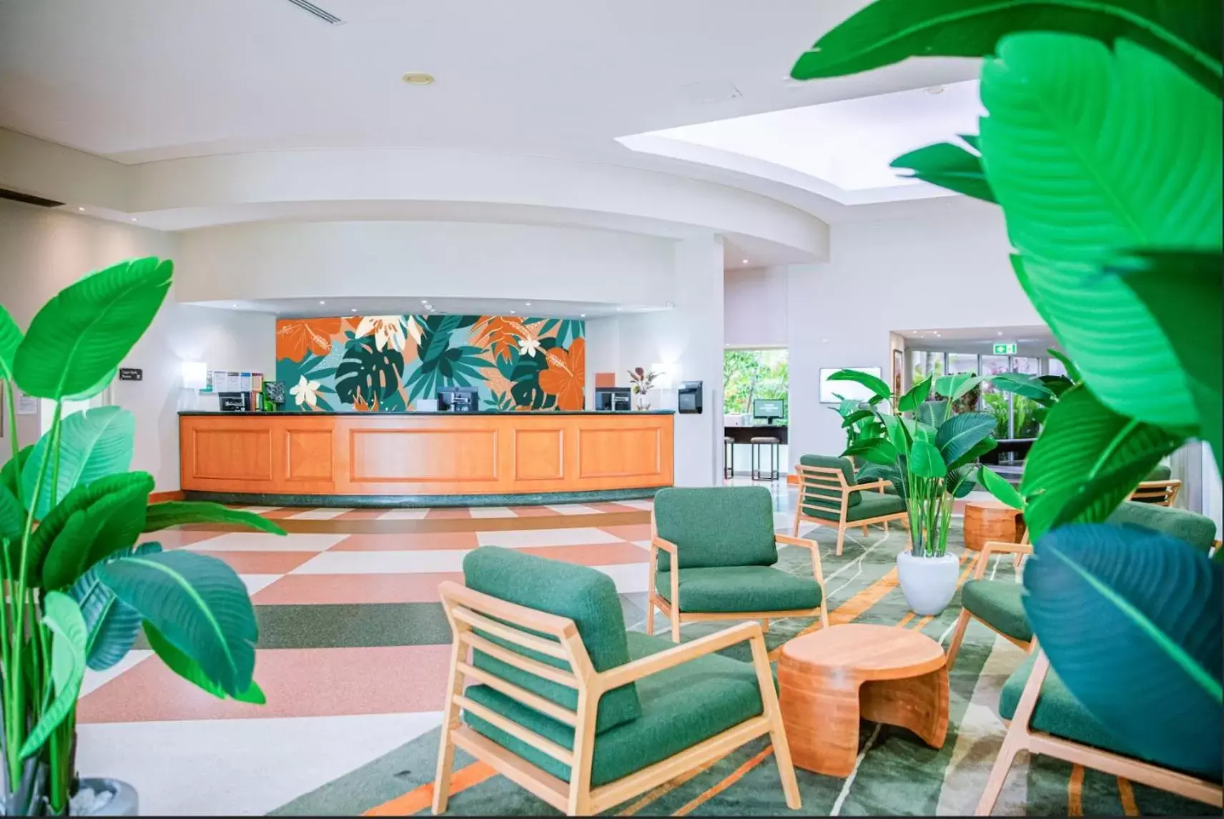 Lobby or reception in Cairns Harbourside Hotel Lobby or reception in Cairns Harbourside Hotel