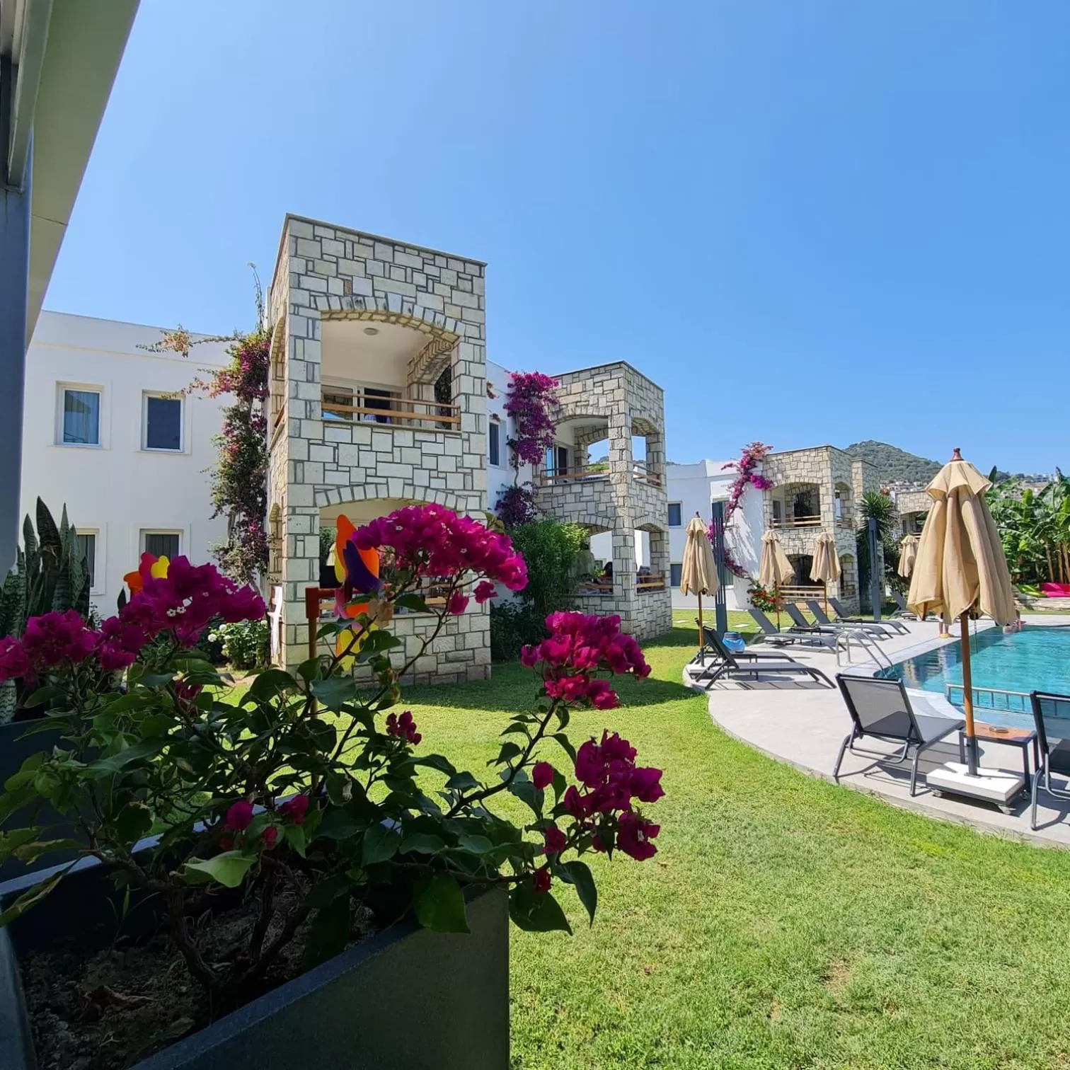 Property building in Sun Garden Apart Hotel