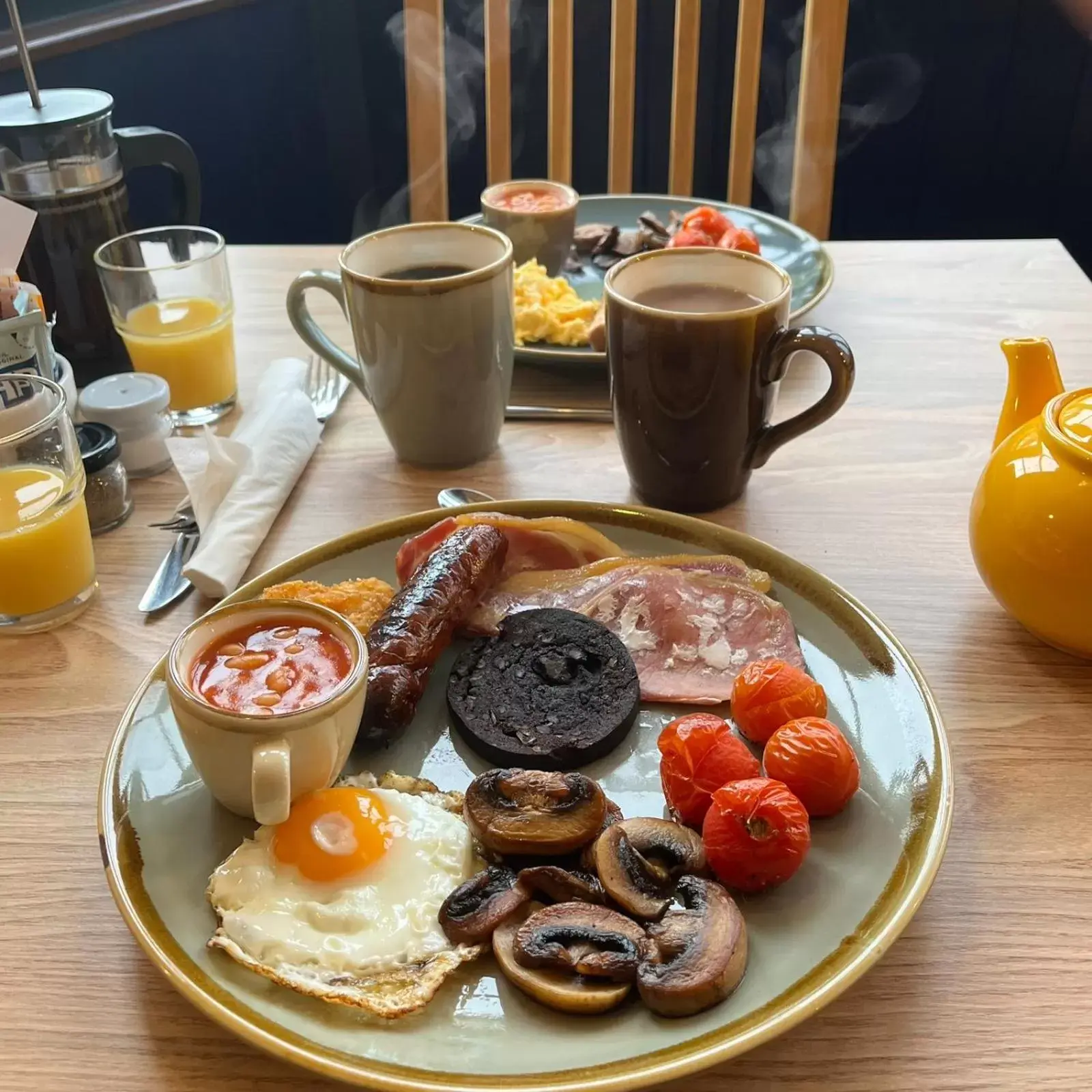 Food close-up, Breakfast in Old Manor House