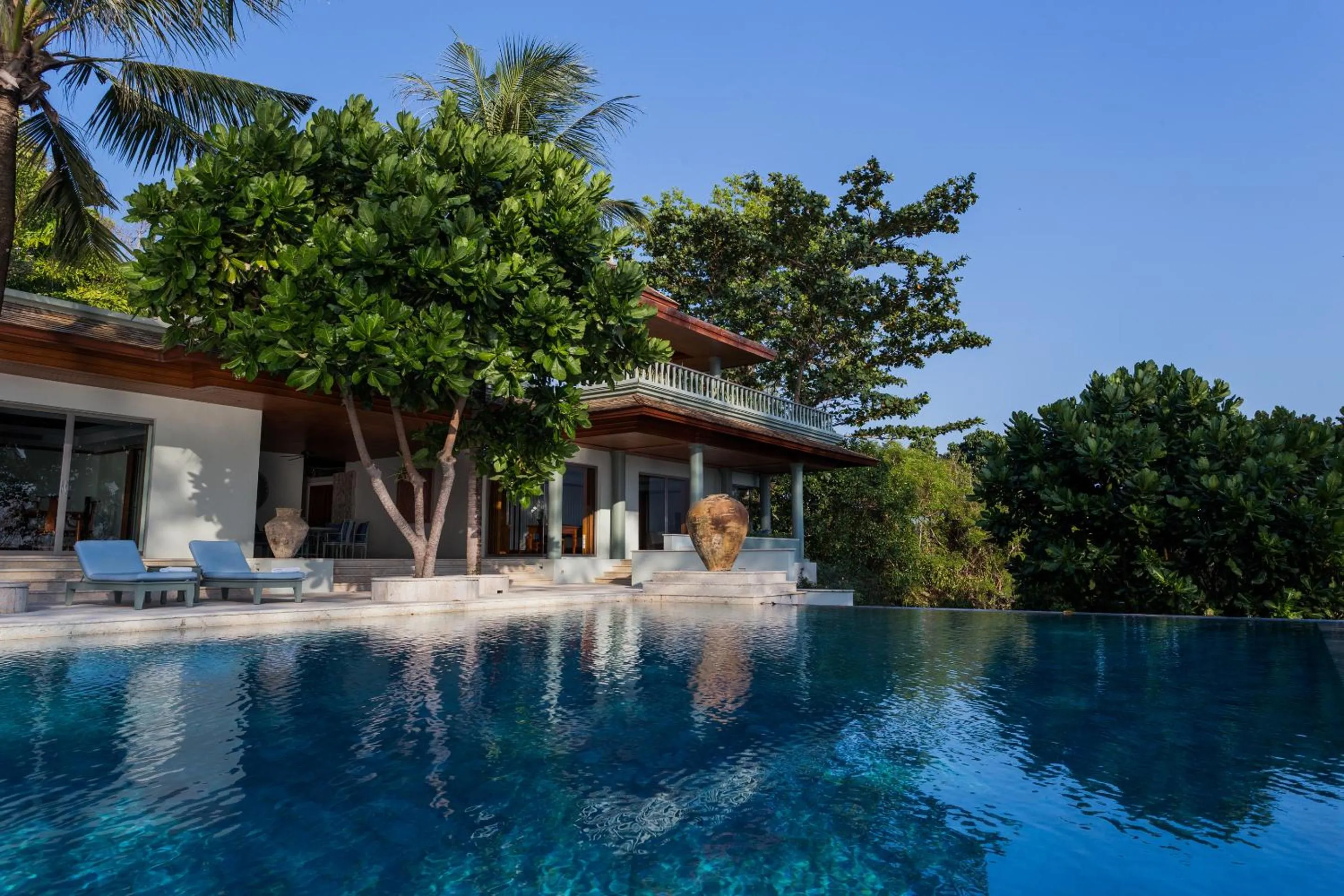 Swimming pool in Trisara Villas & Residences Phuket